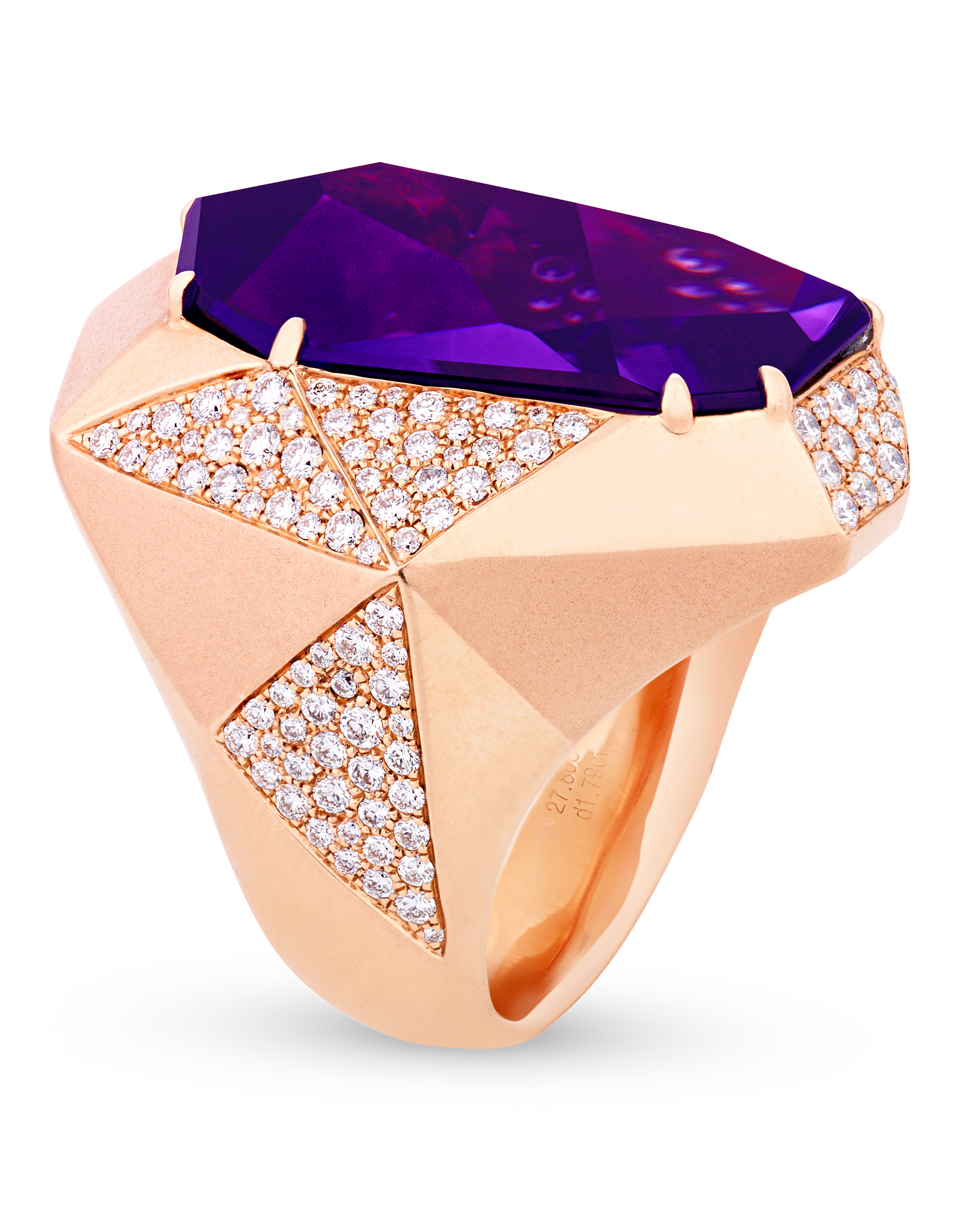 Amethyst Cocktail Ring, 27.80 carats