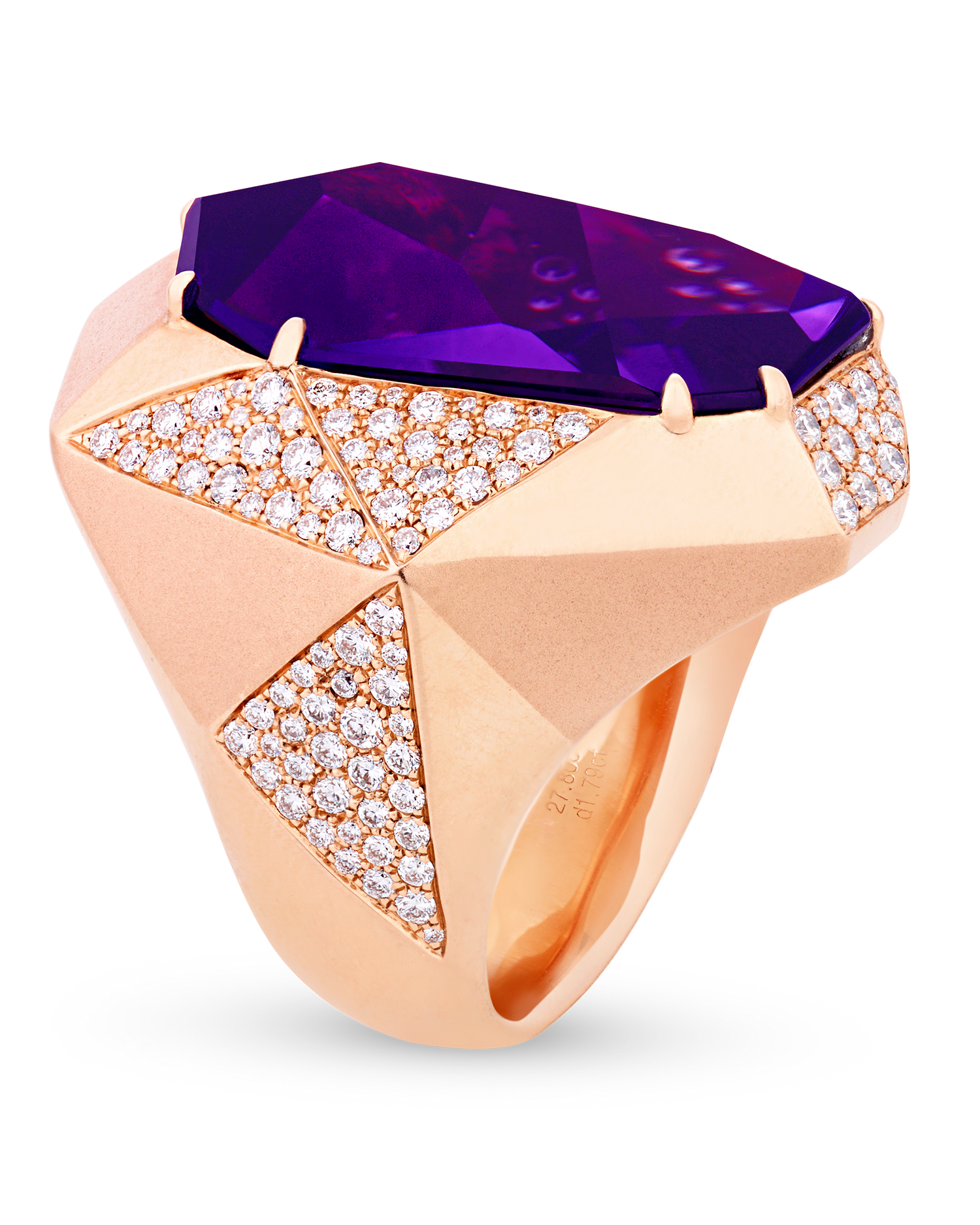 Amethyst Cocktail Ring, 27.80 carats