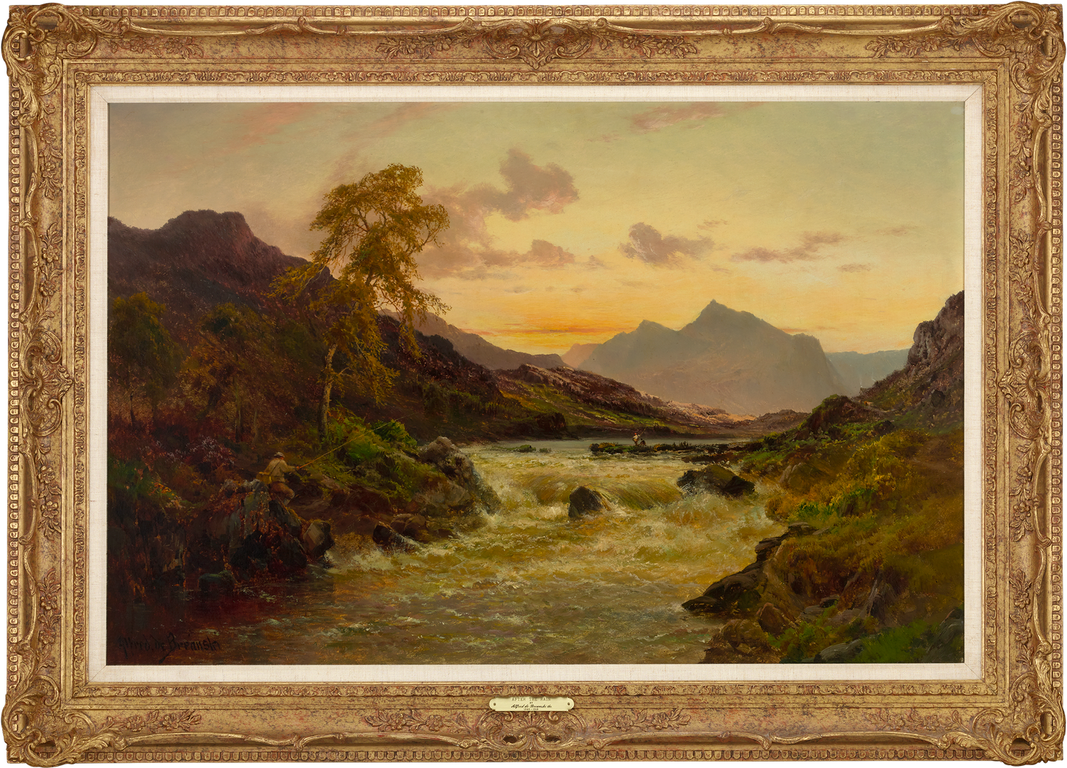 Mount Snowdon, After the Rain by Alfred de Bréanski