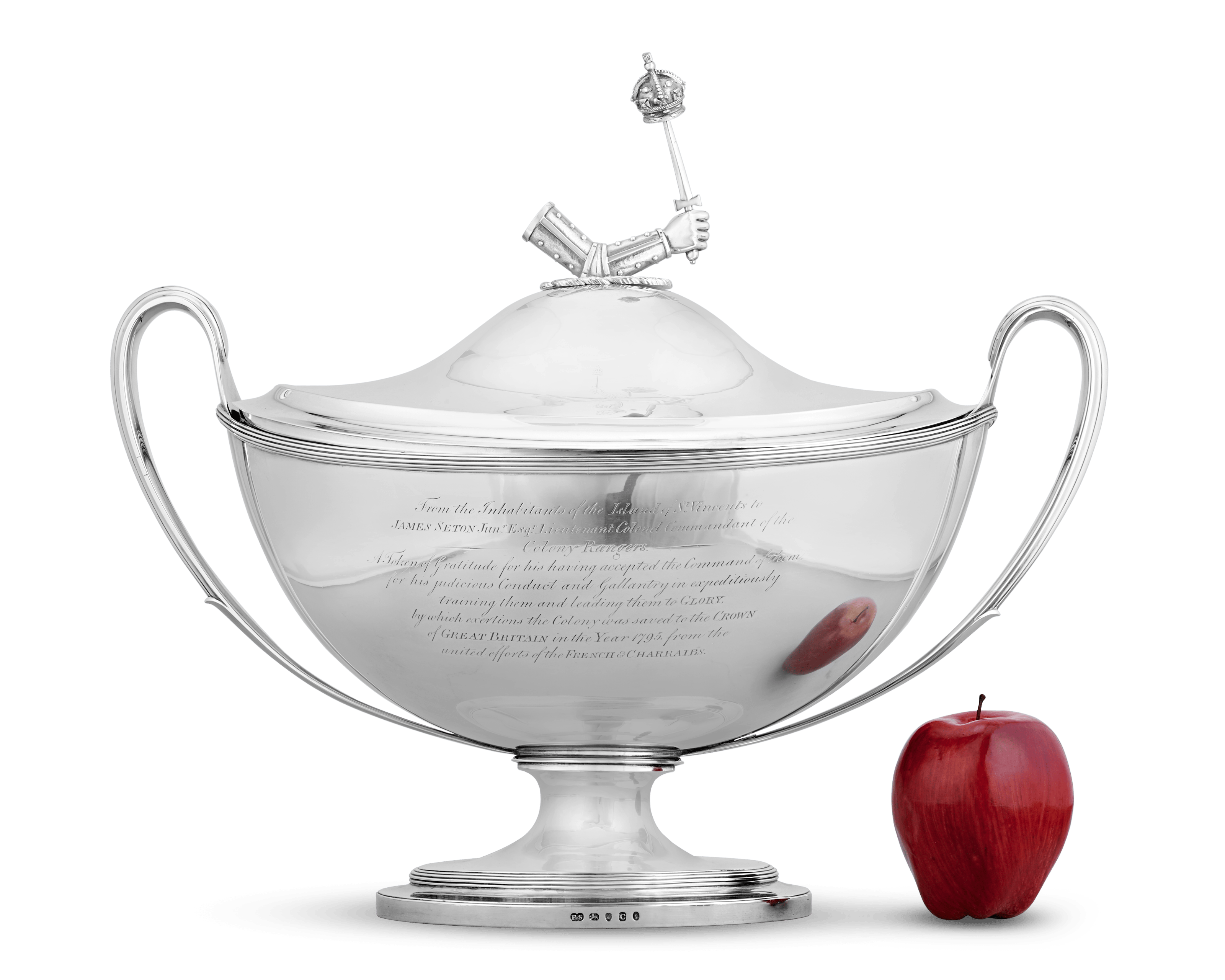 Paul Storr Silver Tureen and Entrée Dishes, Set of 3