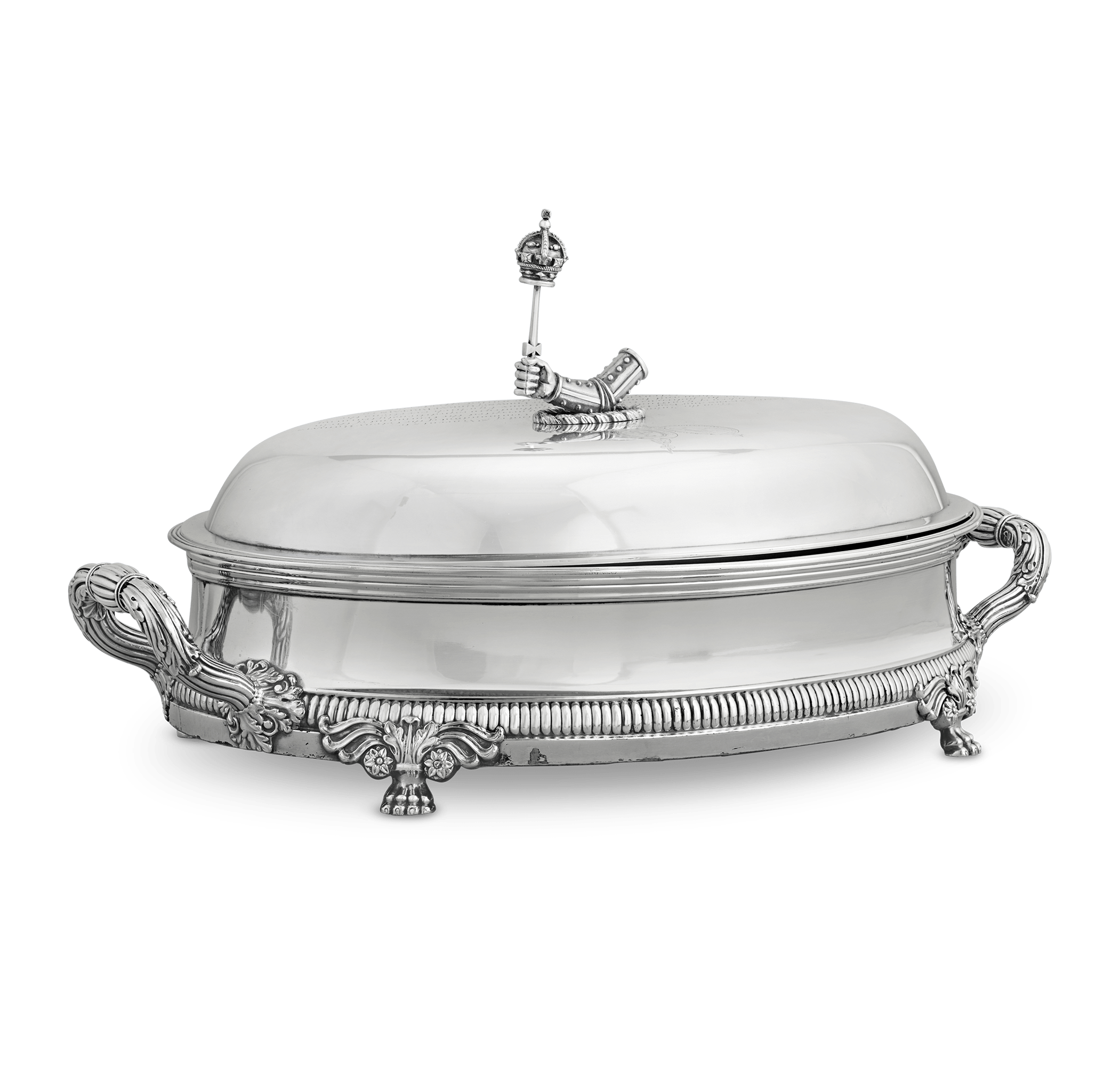 Paul Storr Silver Tureen and Entrée Dishes, Set of 3