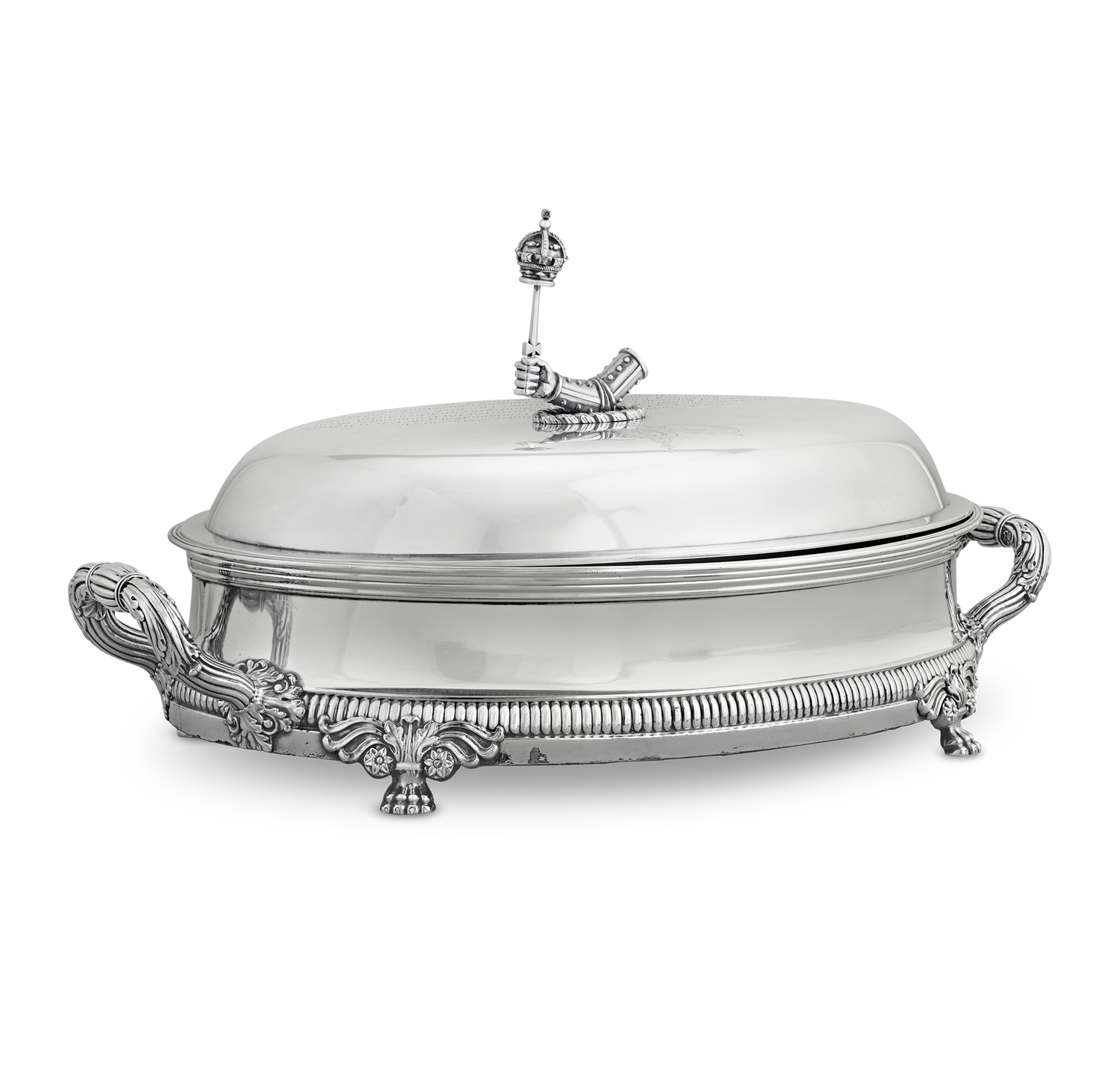 Paul Storr Silver Tureen and Entrée Dishes, Set of 3