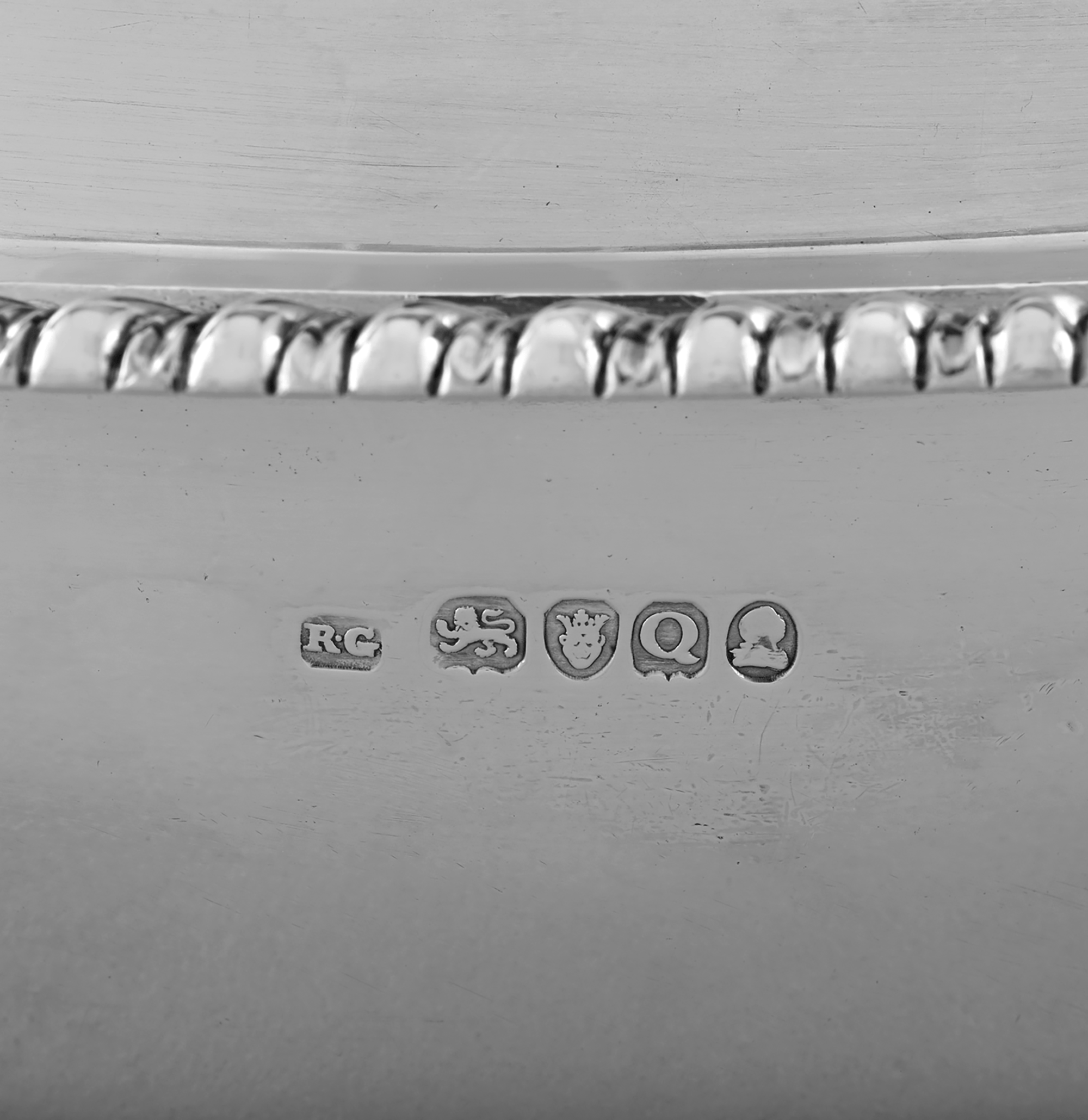 Four Georgian Silver Entrée Dishes by Robert Garrard