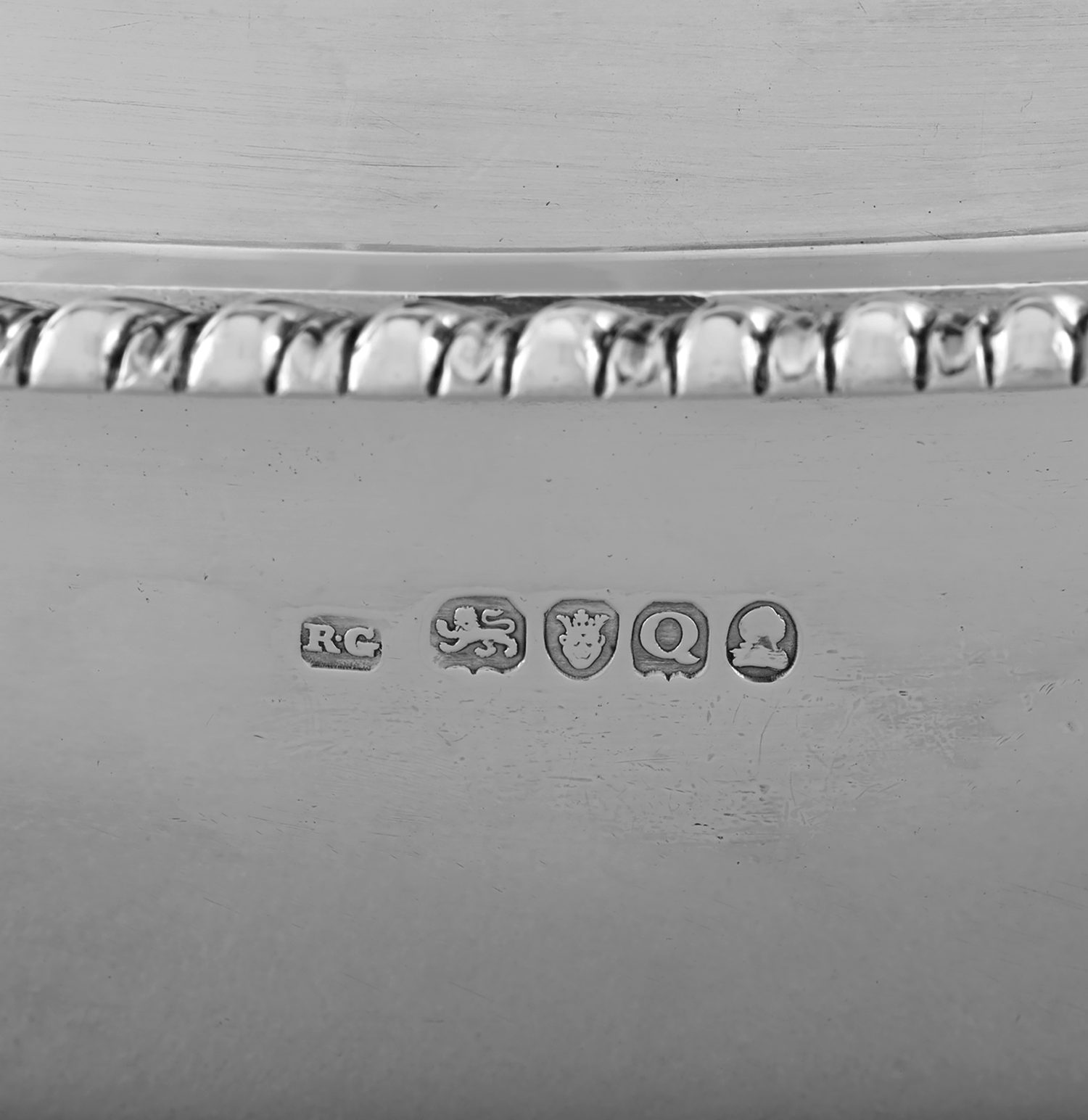 Four Georgian Silver Entrée Dishes by Robert Garrard