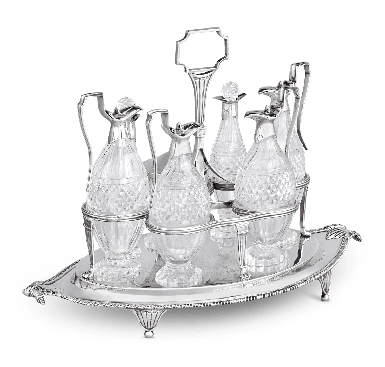 Georgian Silver Cruet set by Paul Storr