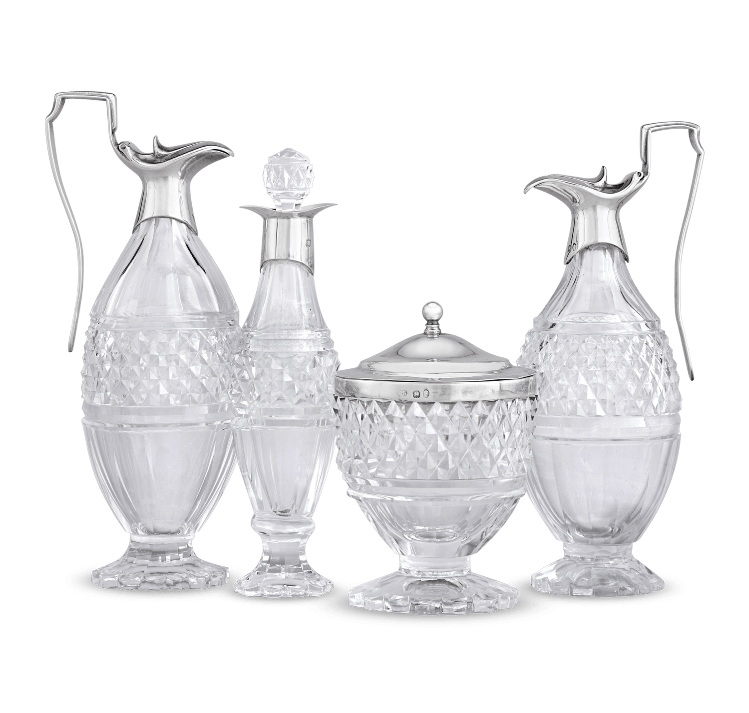 Georgian Silver Cruet set by Paul Storr