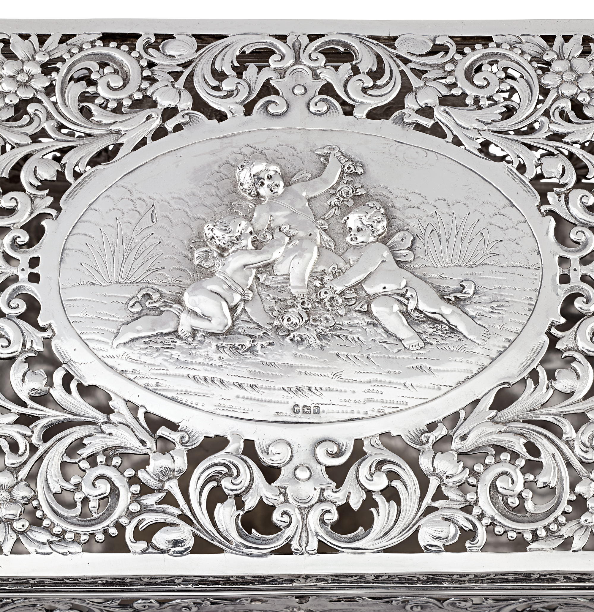 Louis XV Silver Presentation Box