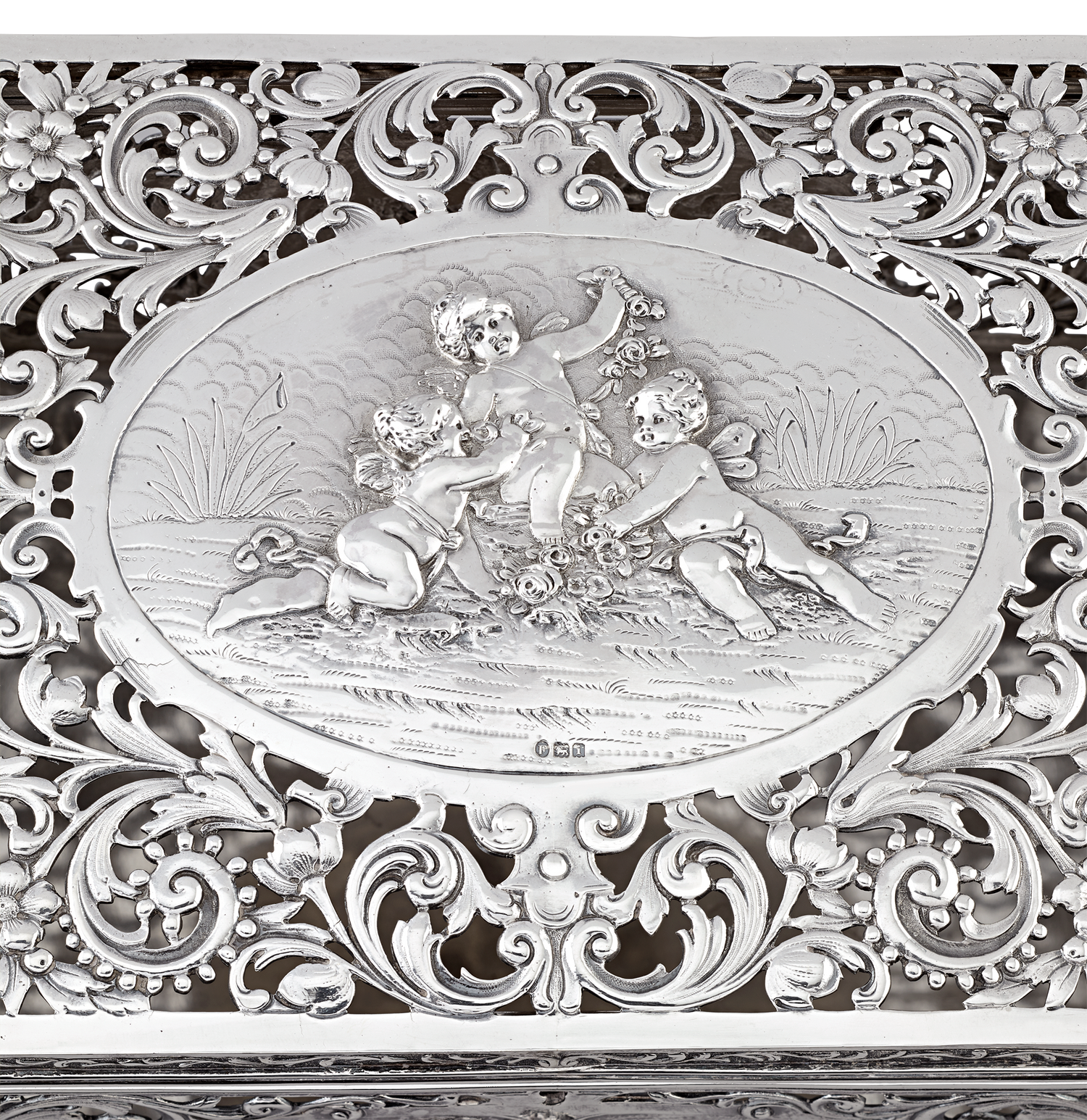 Louis XV Silver Presentation Box