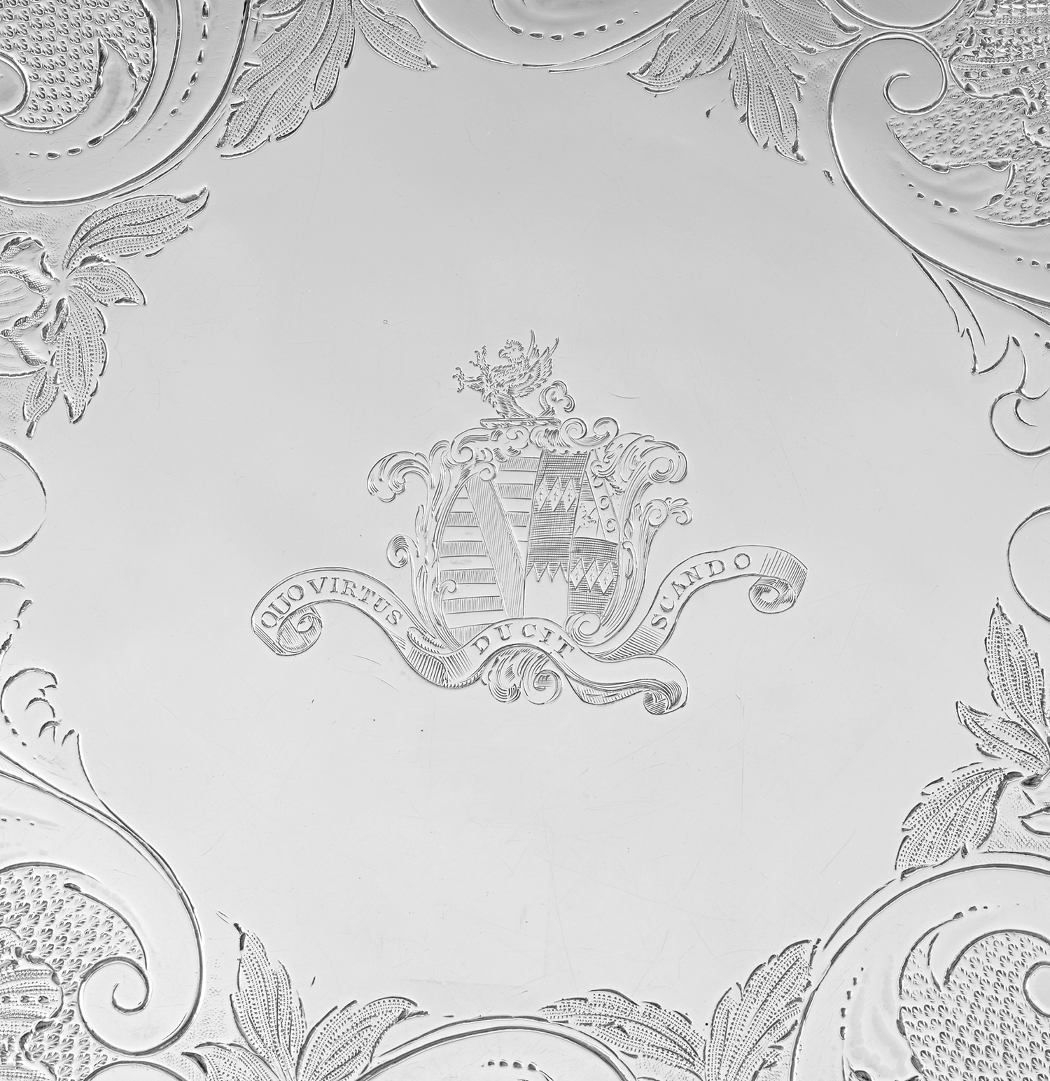 Georgian Silver Salver by Charles Fox