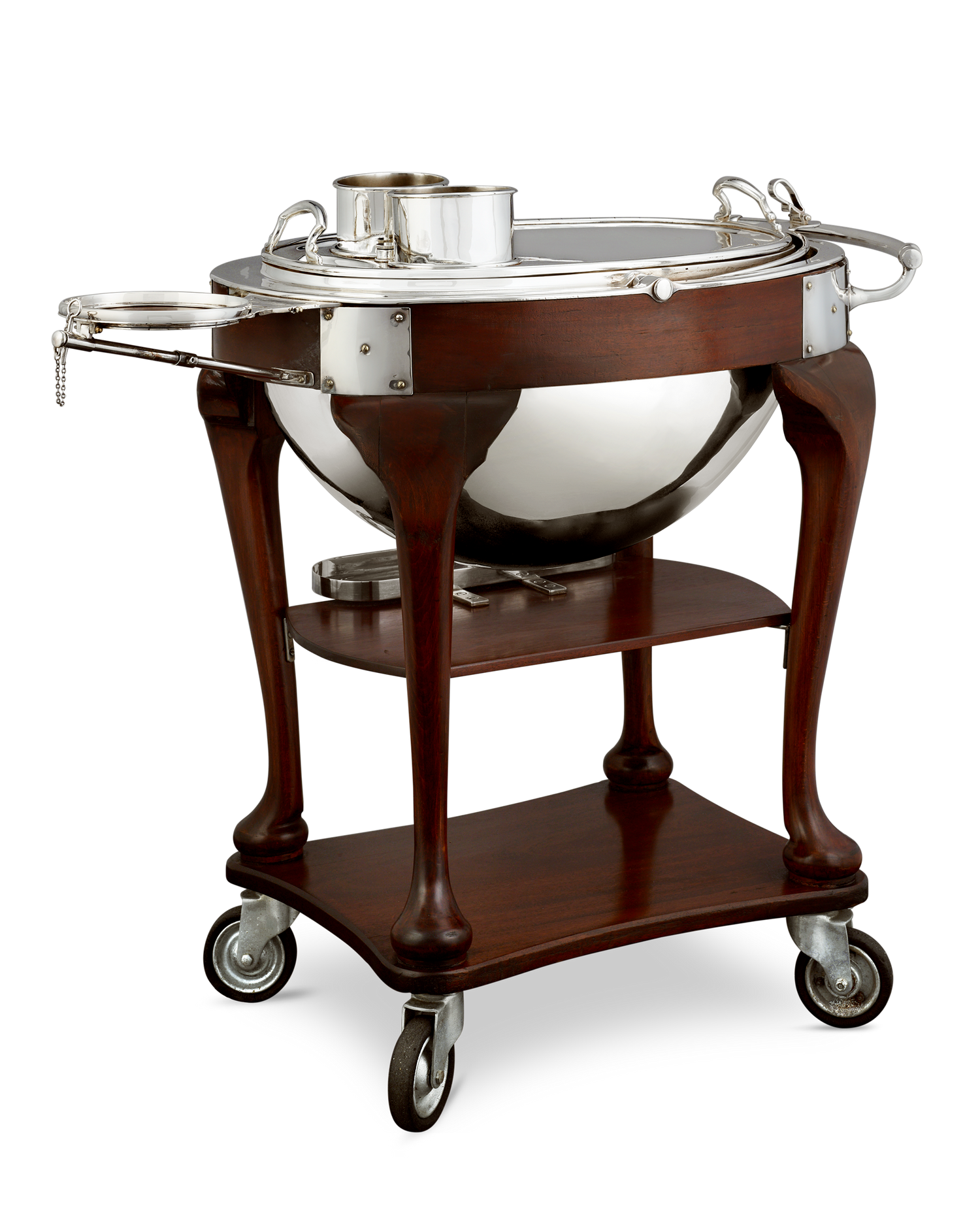 Drakes Silverplate Carving Trolley