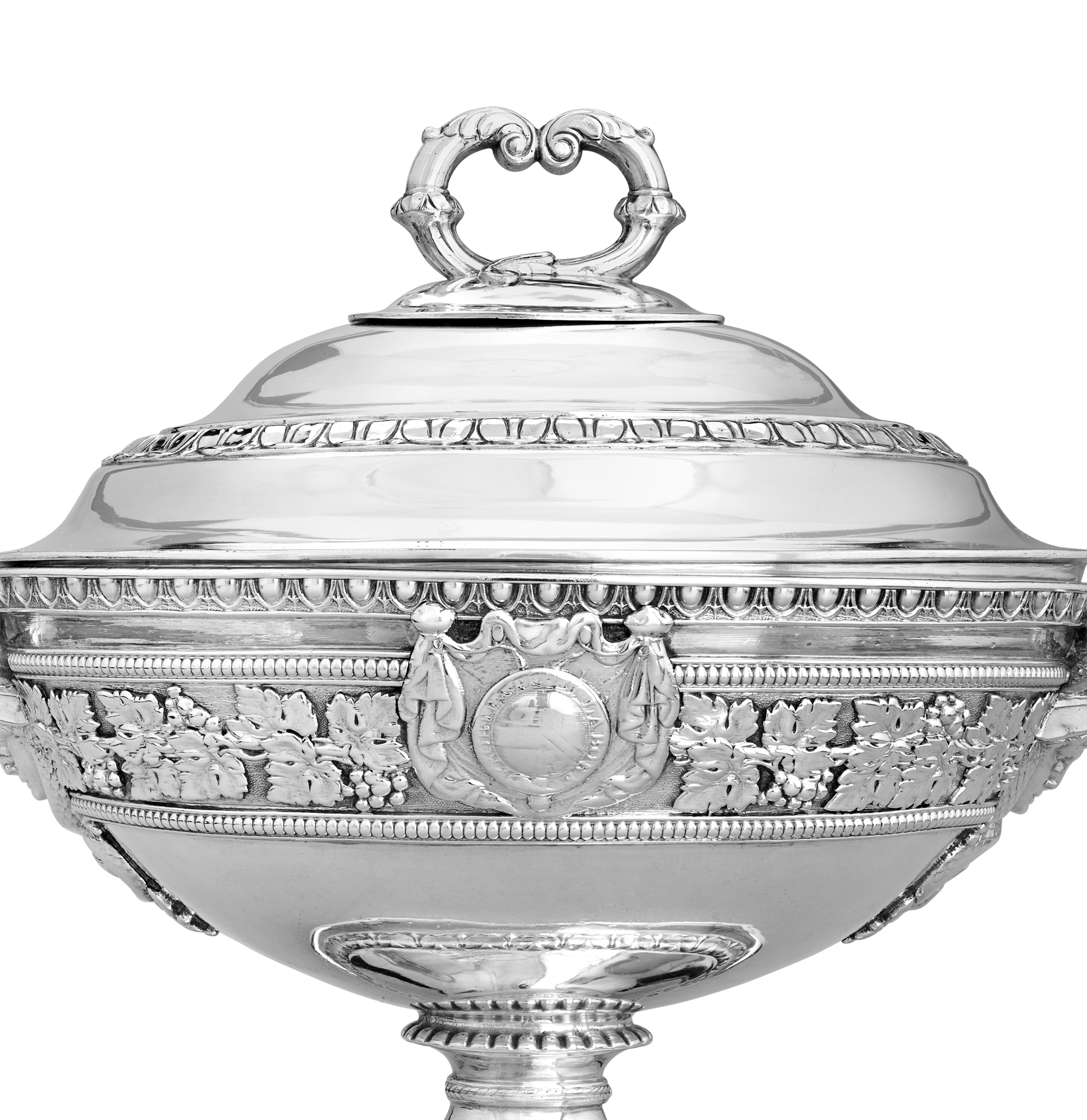 A Pair of George III Silver Sauce Tureens by Digby Scott and Benjamin Smith