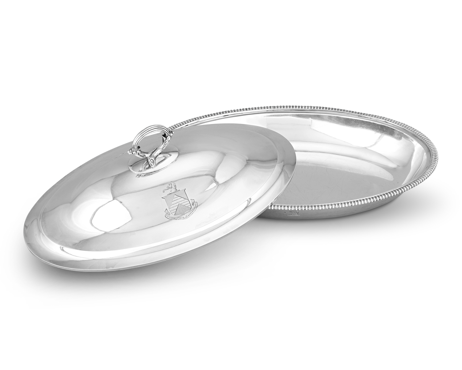 Pair of Georgian Silver Entrée Dishes by T&J Creswick