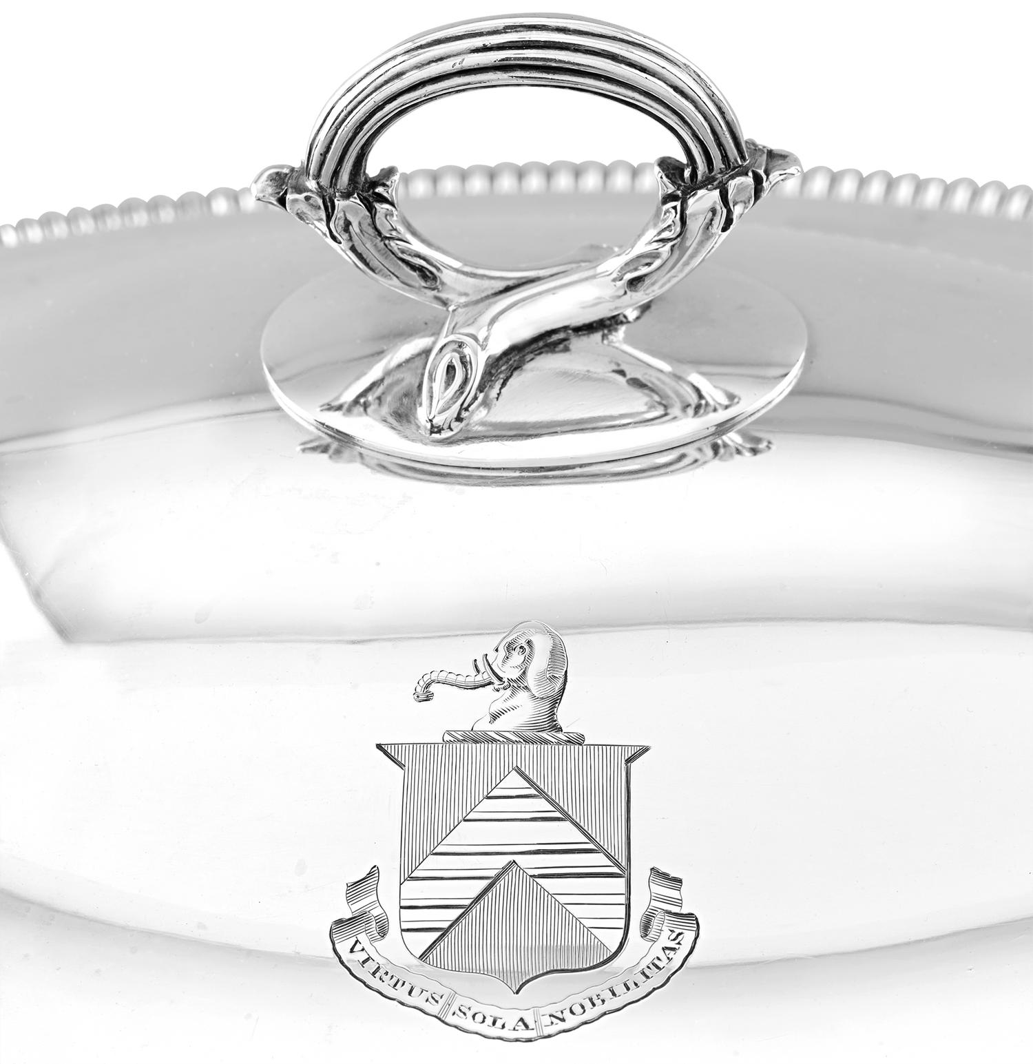 Pair of Georgian Silver Entrée Dishes by T&J Creswick