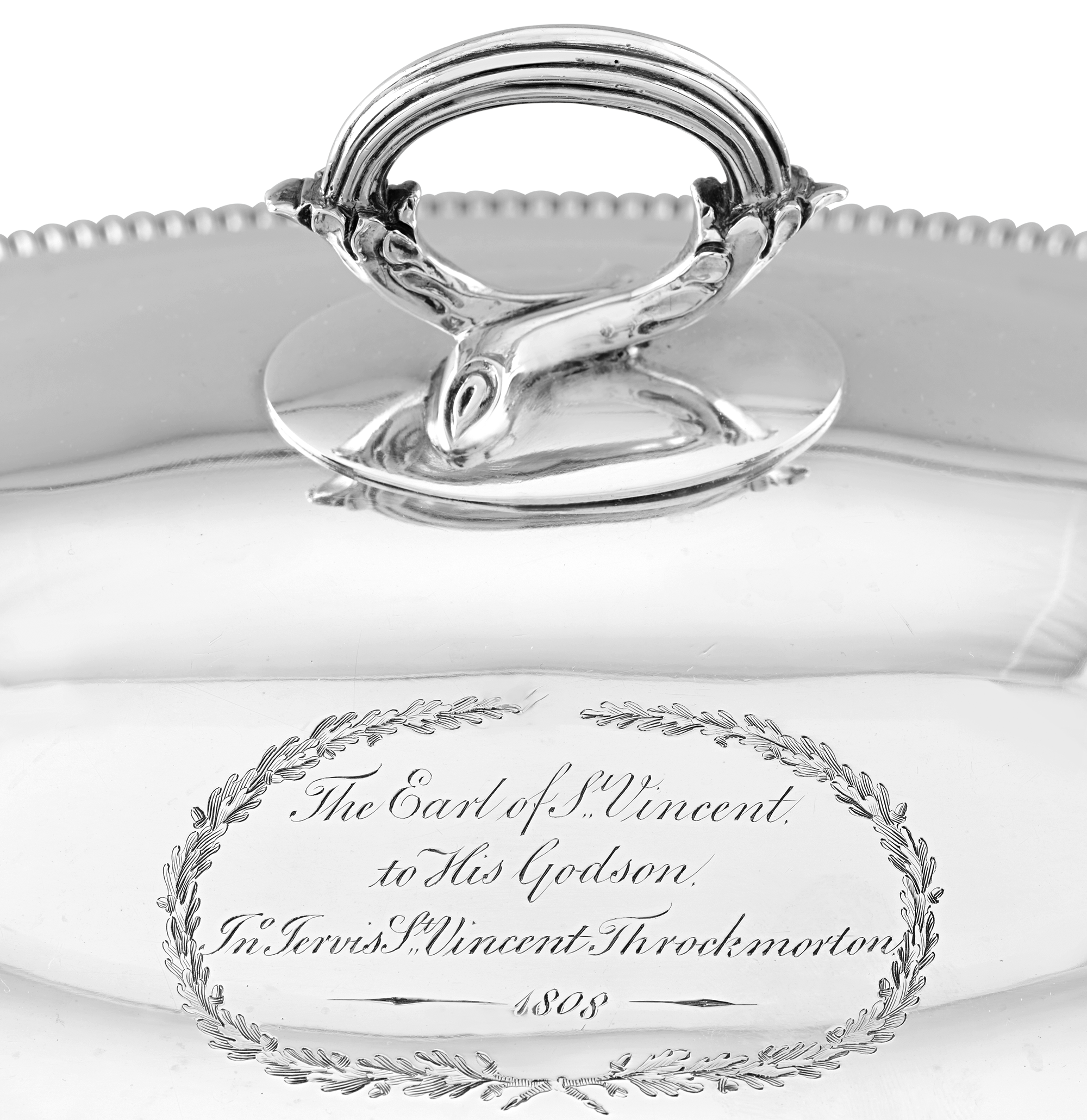 Pair of Georgian Silver Entrée Dishes by T&J Creswick