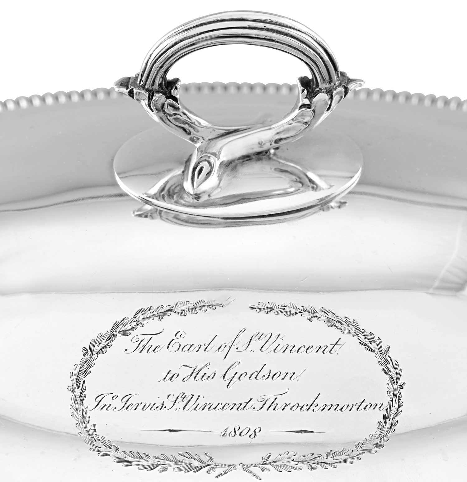 Pair of Georgian Silver Entrée Dishes by T&J Creswick