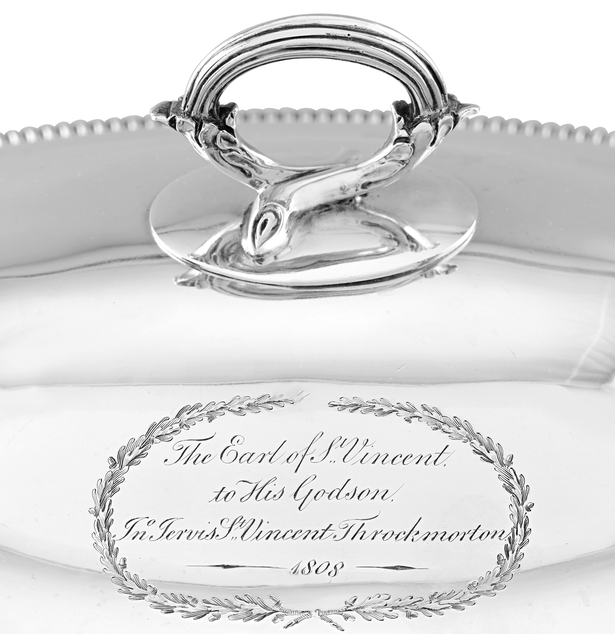 Pair of Georgian Silver Entrée Dishes by T&J Creswick