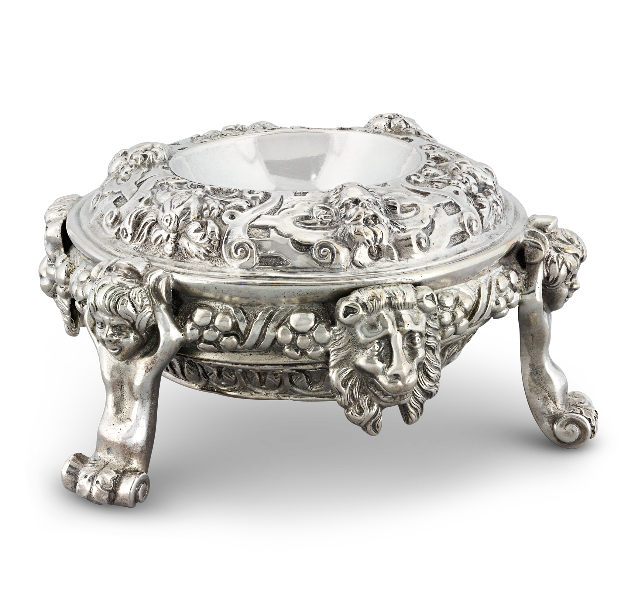 German Rococo Silver Salt Cellars