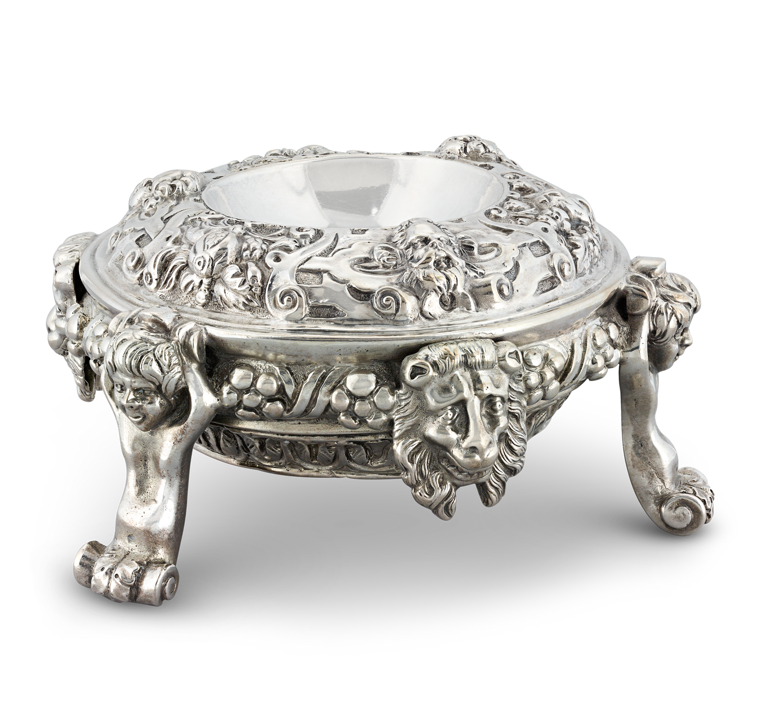 German Rococo Silver Salt Cellars