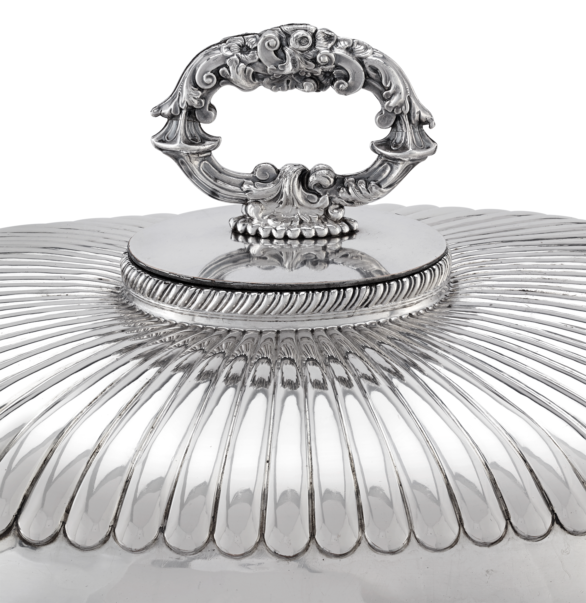 Silverplated Turkey Dish with Cover by James Dixon & Sons