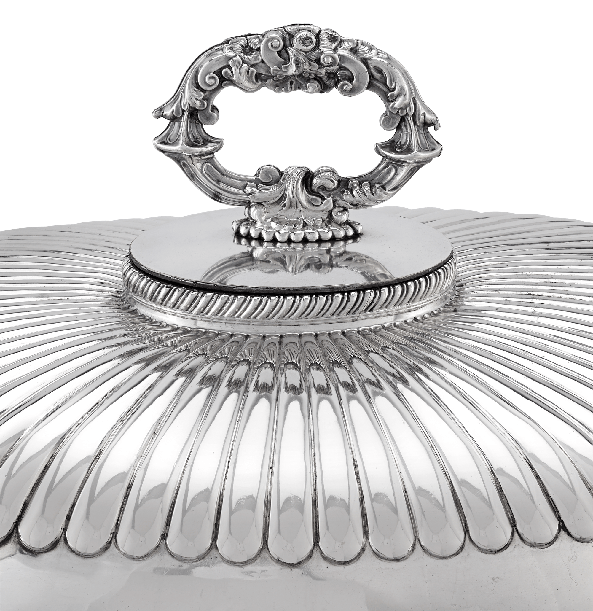 Silverplated Turkey Dish with Cover by James Dixon & Sons