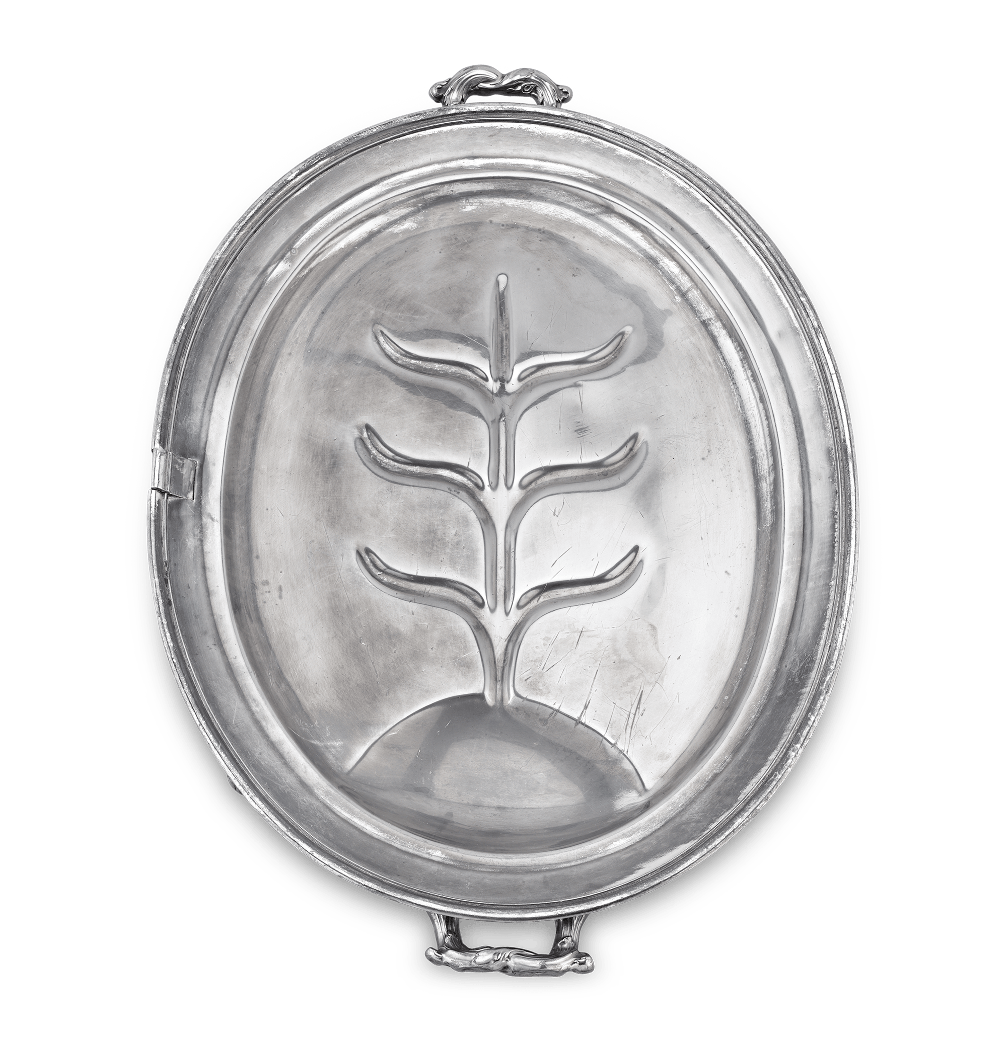 Silverplated Turkey Dish with Cover by James Dixon & Sons