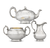 Victorian Three-Piece Silver Tea Set by Robert Harper