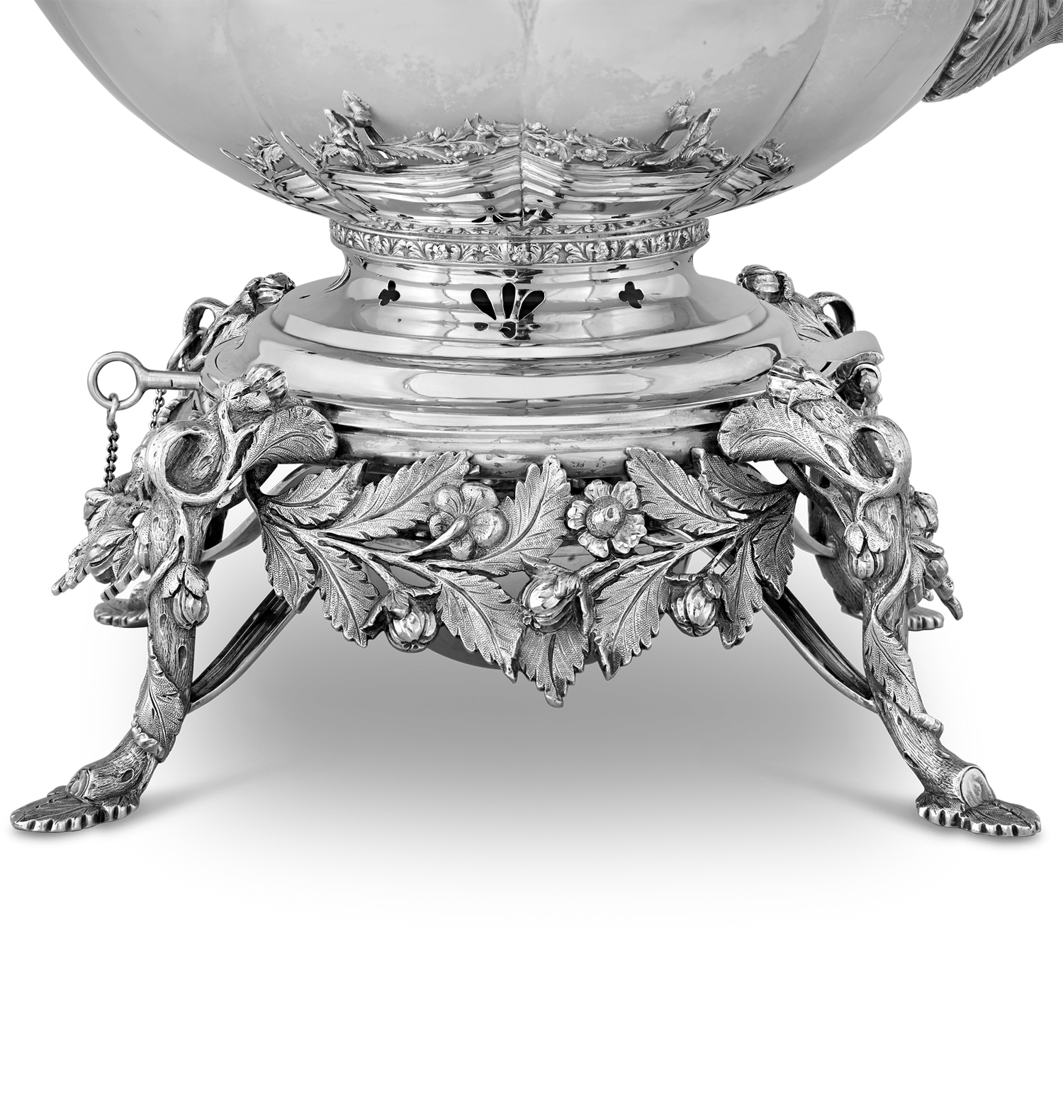 Victorian Silver Tea Kettle by Gorham & Thurber