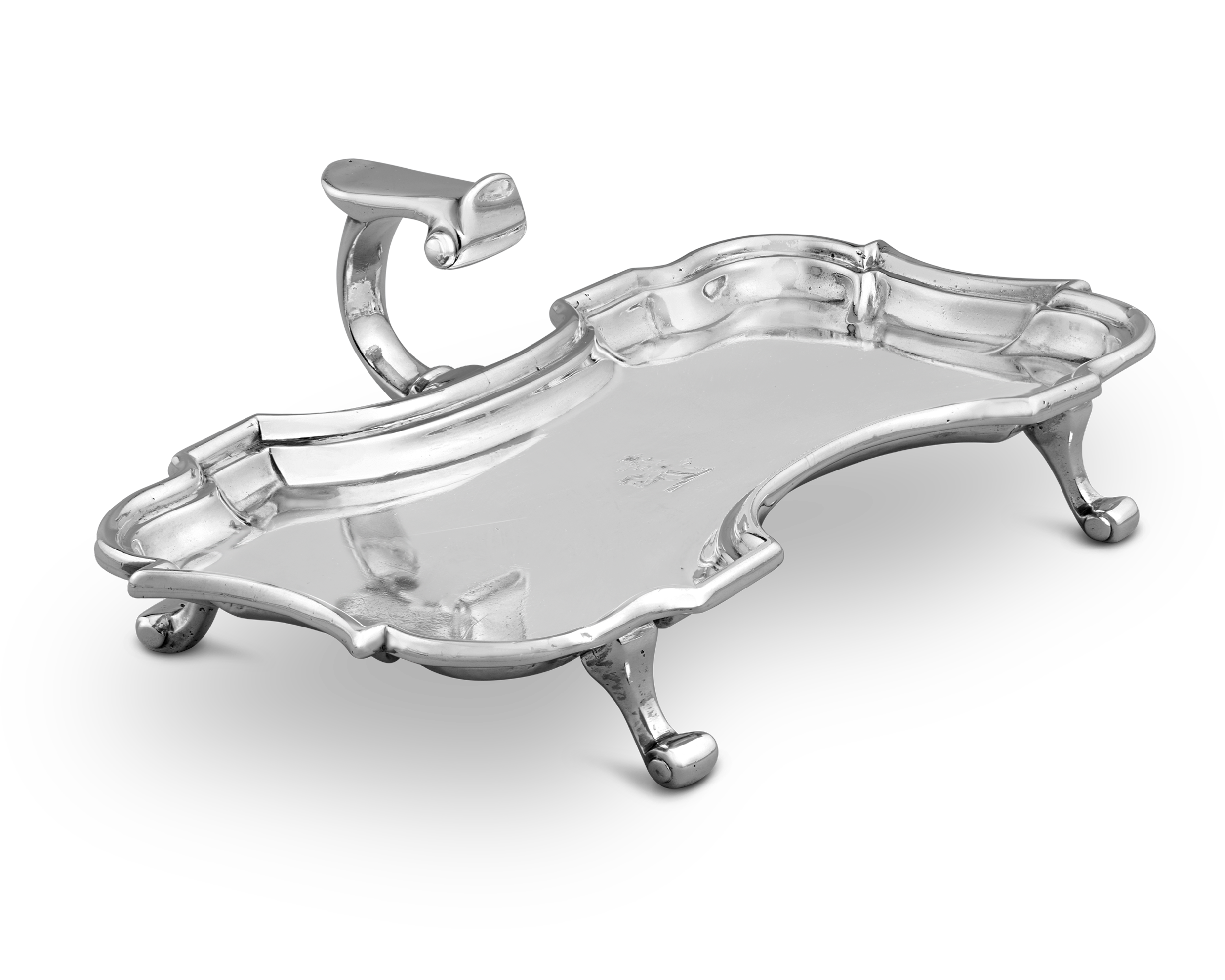 Georgian Silver Snuffer Tray by John Tuite