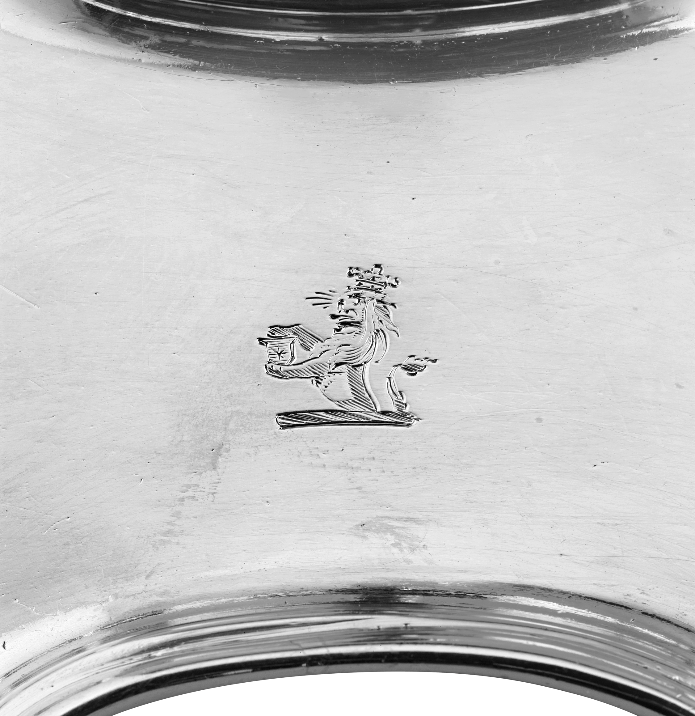 Georgian Silver Snuffer Tray by John Tuite