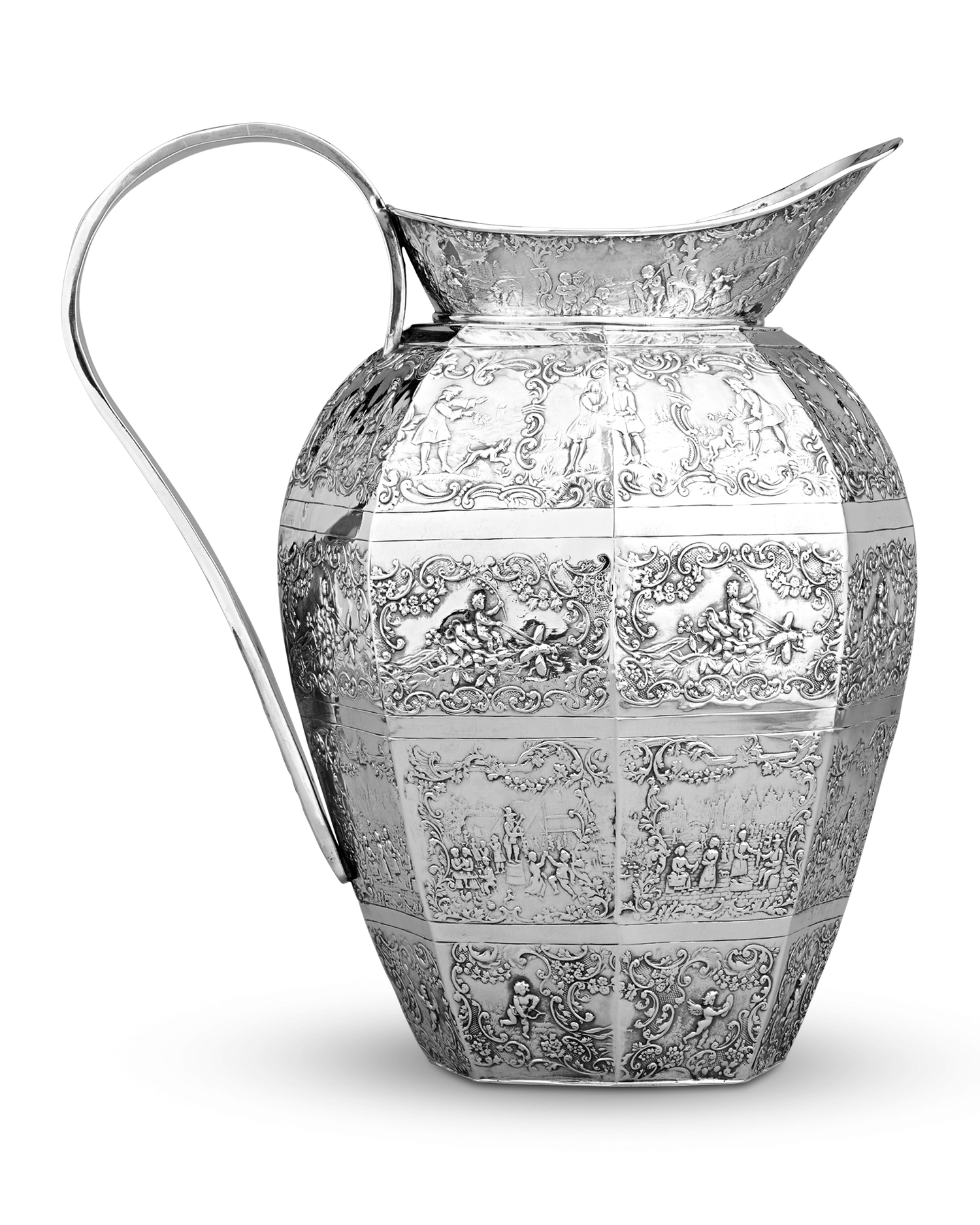 Dutch Silver Water Jug