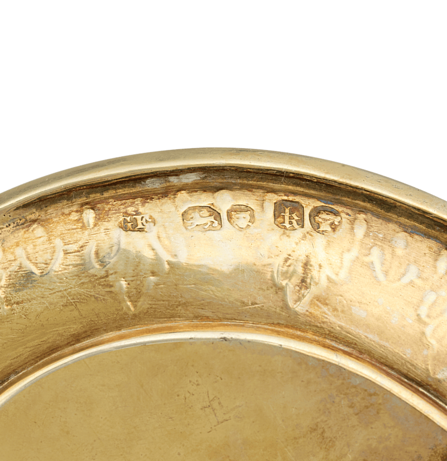 Victorian Silver Cruet Set by George Fox