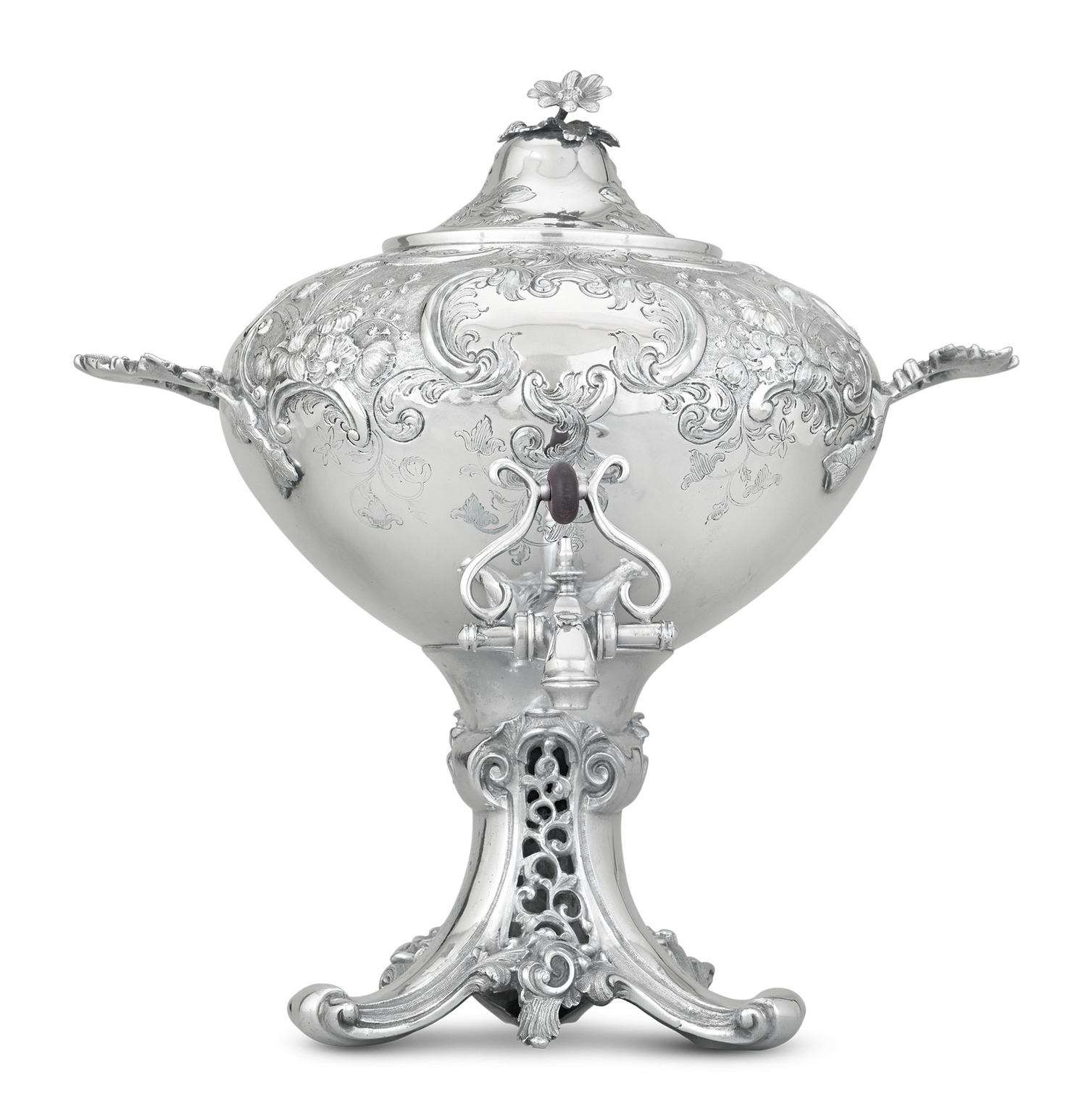 Victorian Silverplate Tea Urn