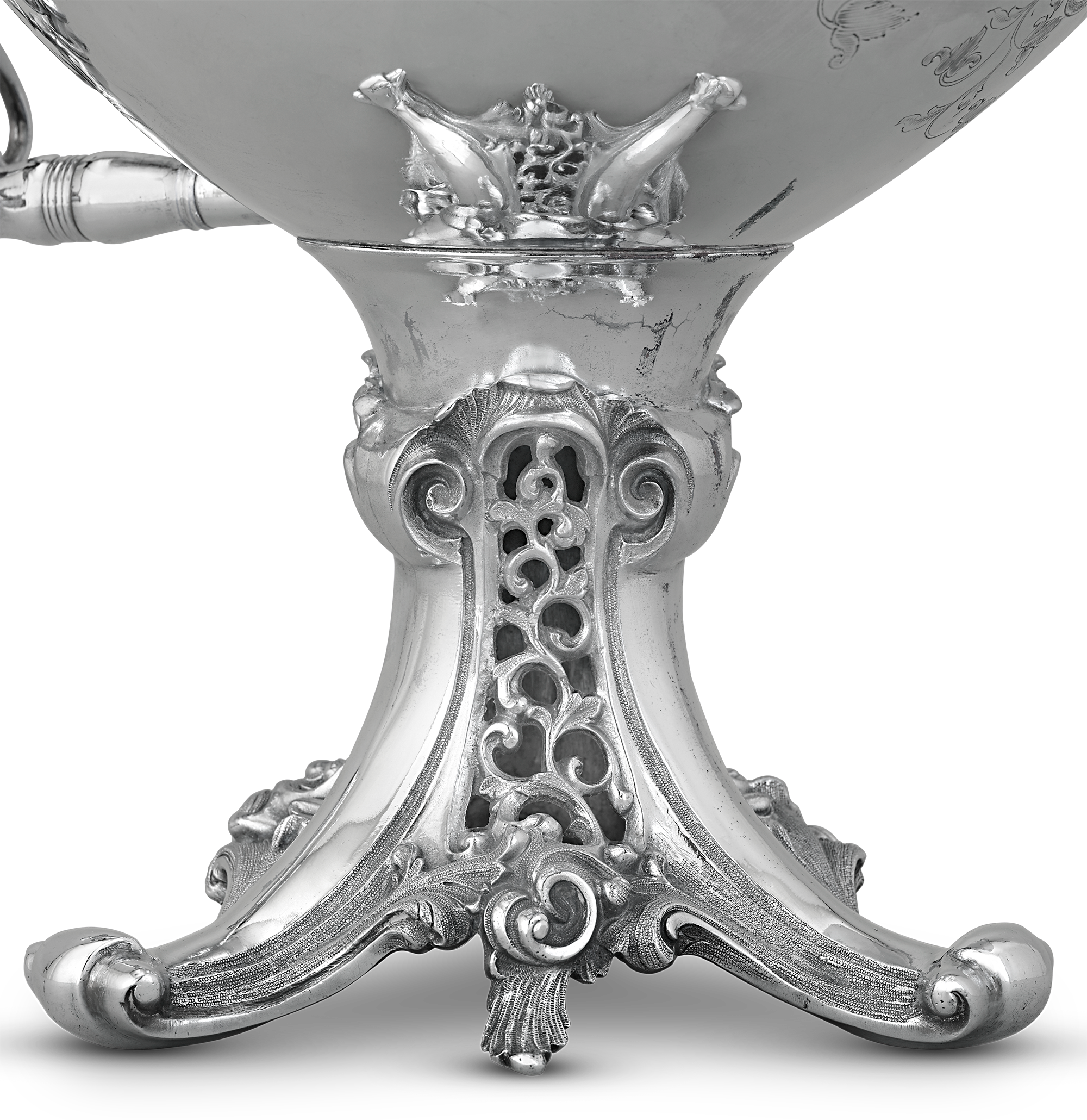 Victorian Silverplate Tea Urn