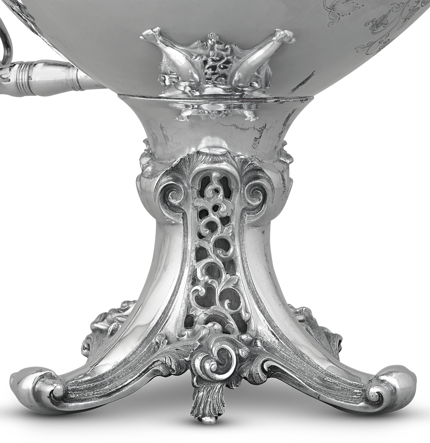 Victorian Silverplate Tea Urn