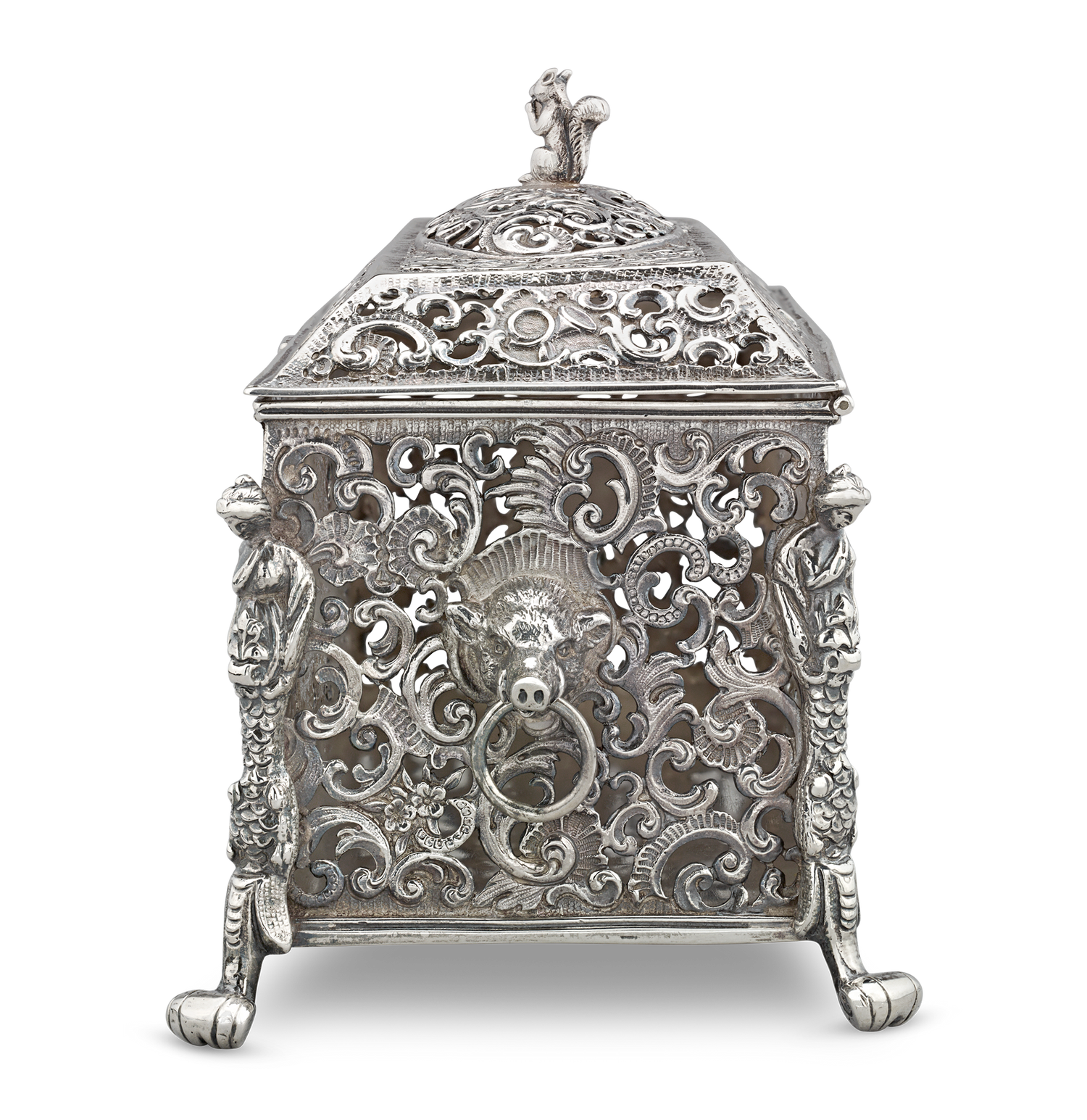 Dutch Silver Jewelry Box