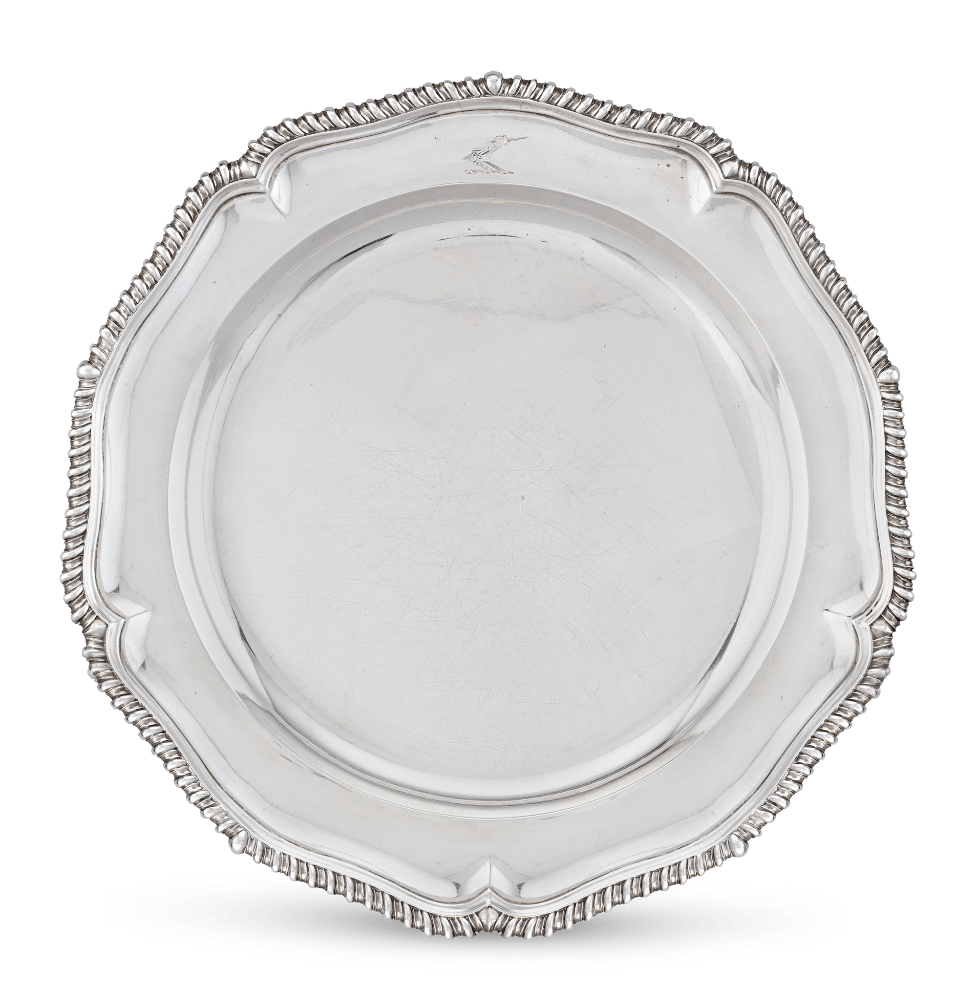 Set of 12 Silver Plates by Paul Storr