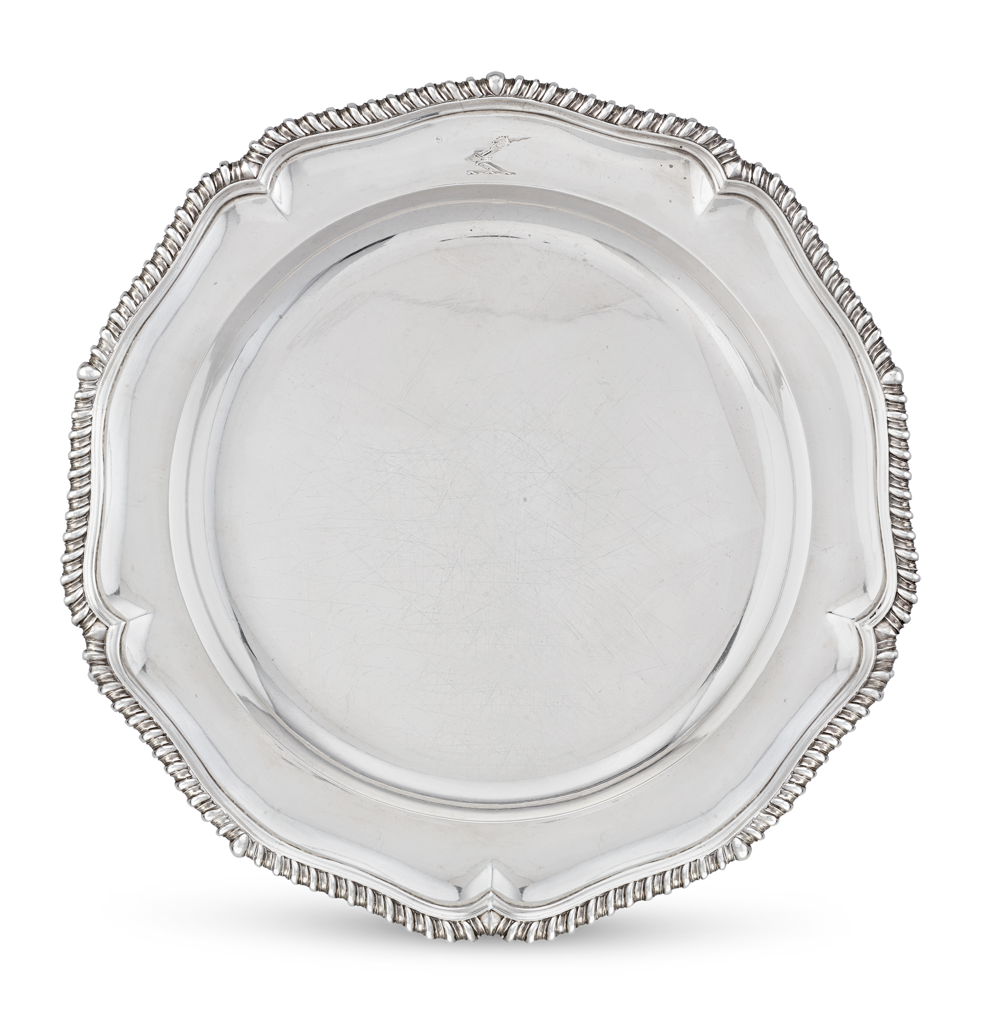 Set of 12 Silver Plates by Paul Storr