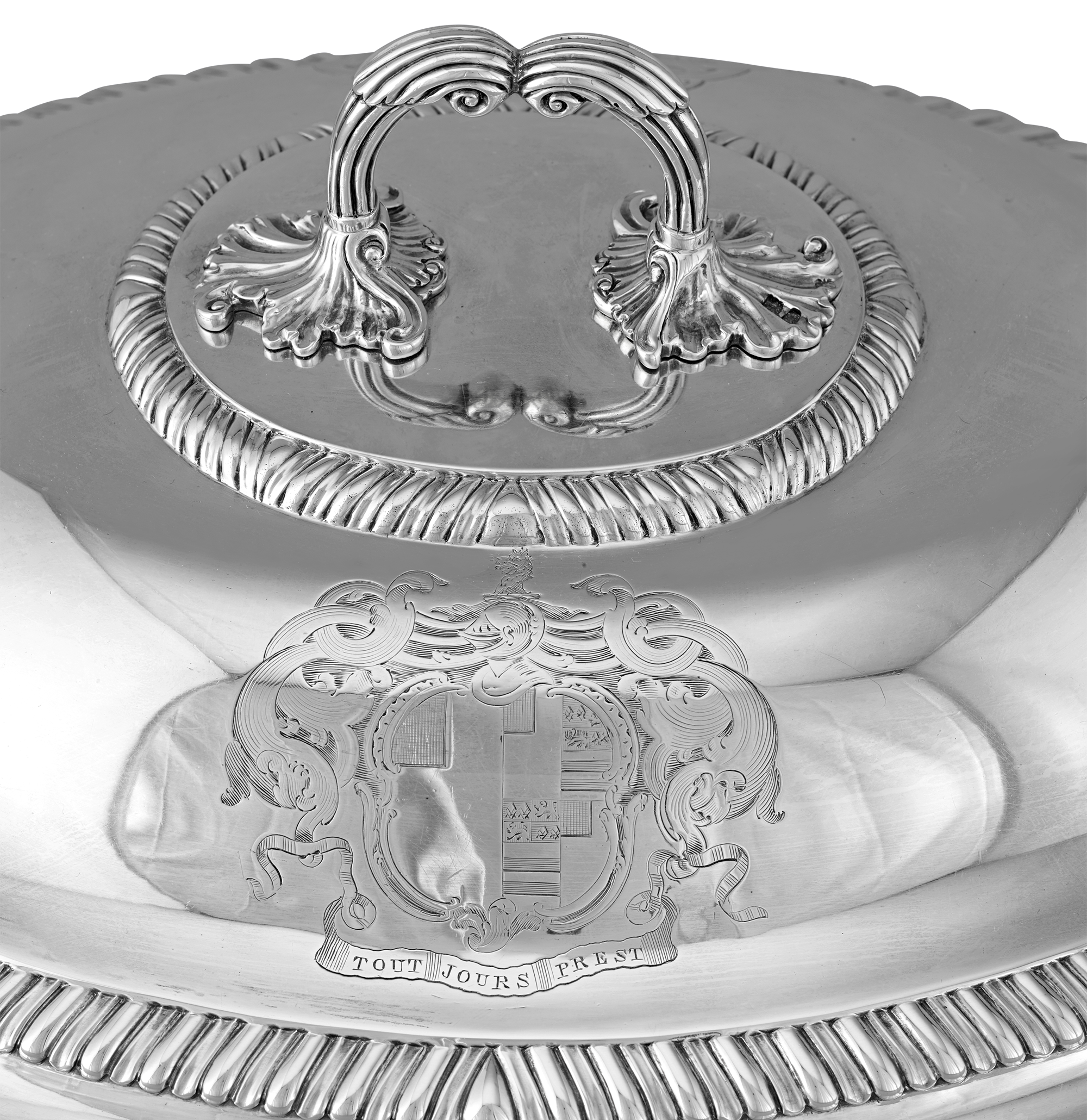 Regency Silver Entrée Dish by Paul Storr