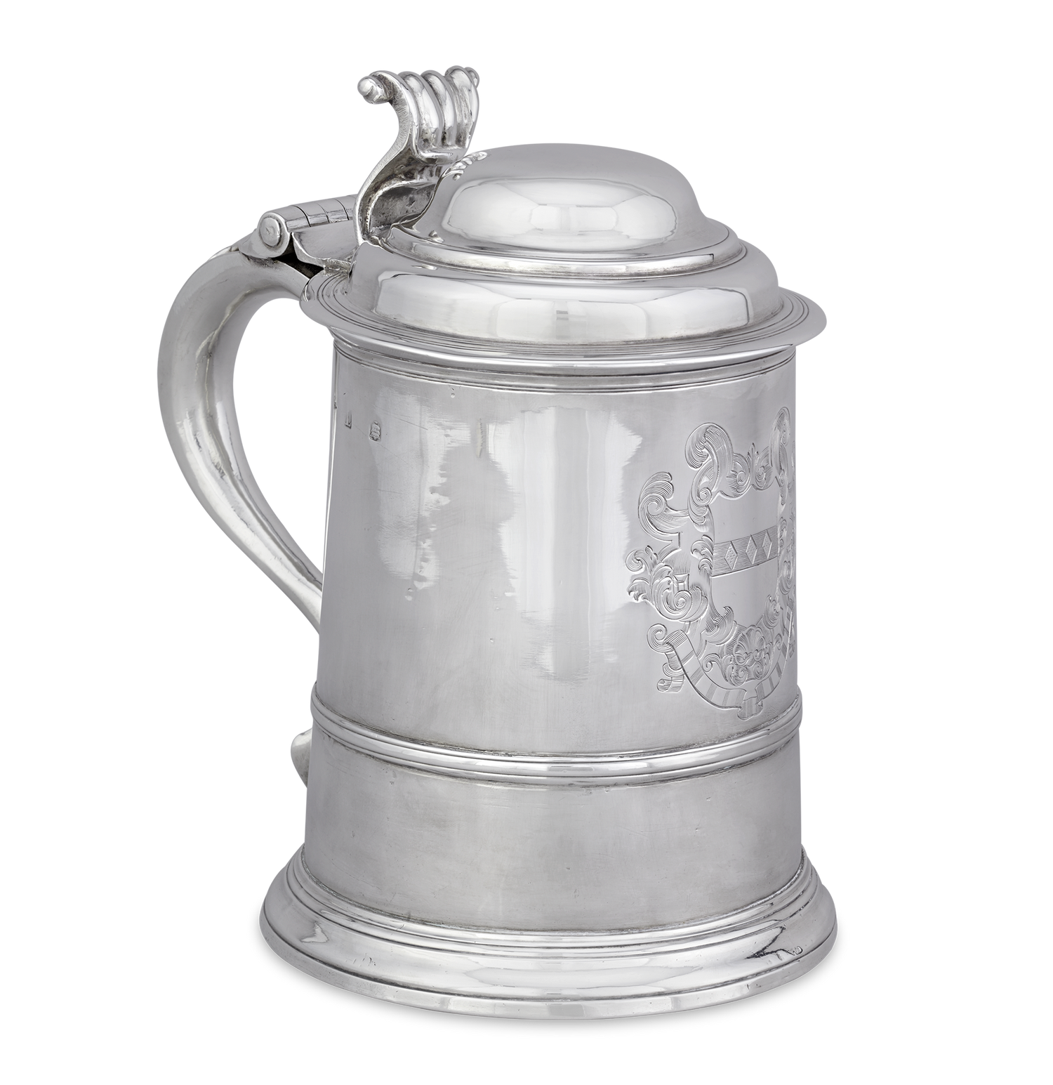 Georgian Silver Tankard by Edward Pocock