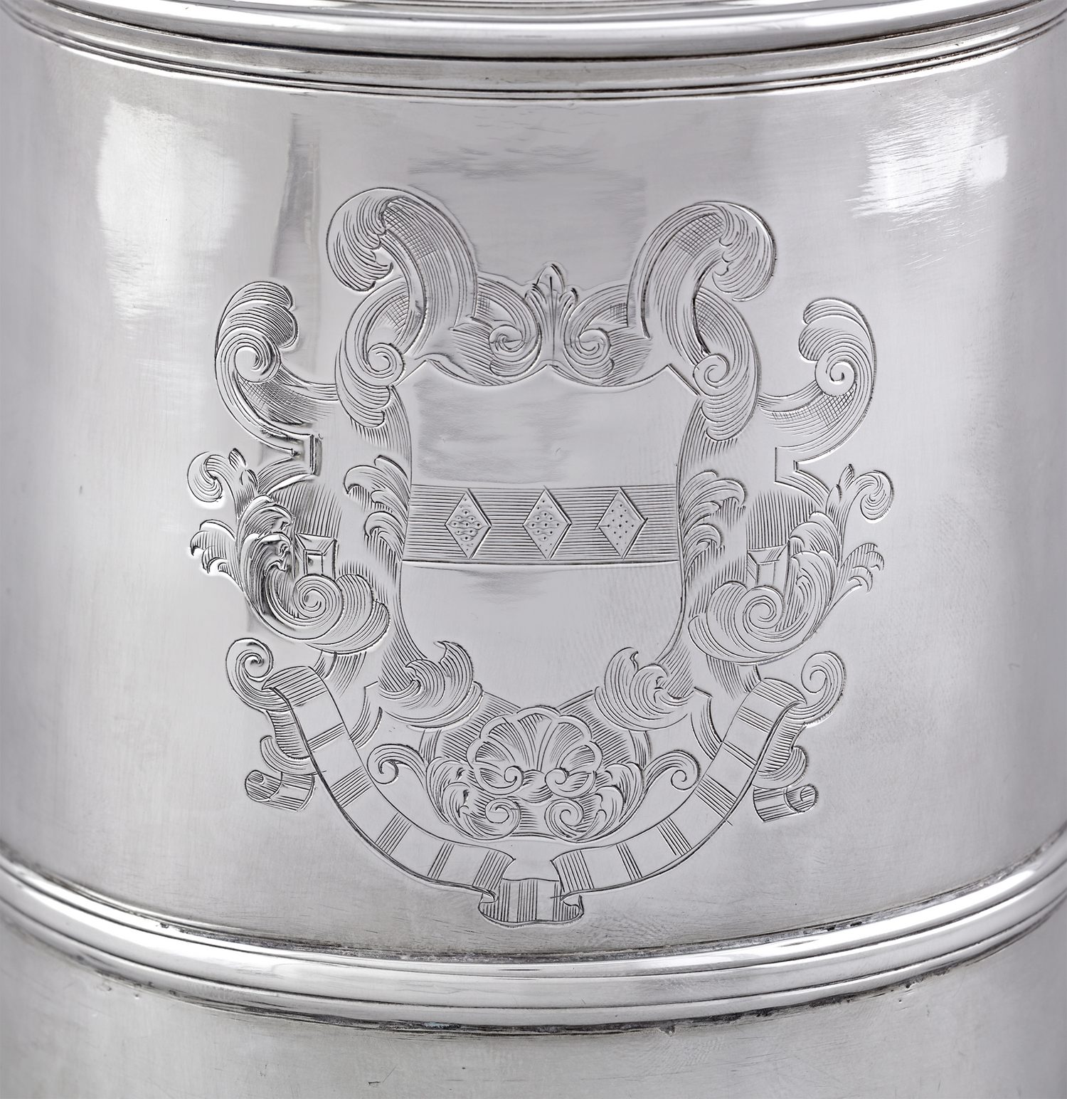 Georgian Silver Tankard by Edward Pocock