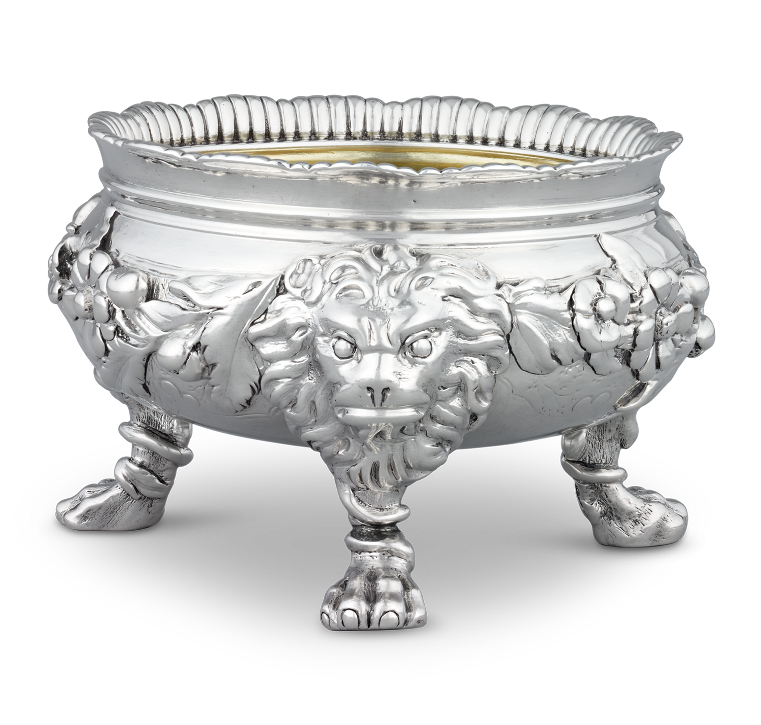 Georgian Silver Open Salt by Paul de Lamerie