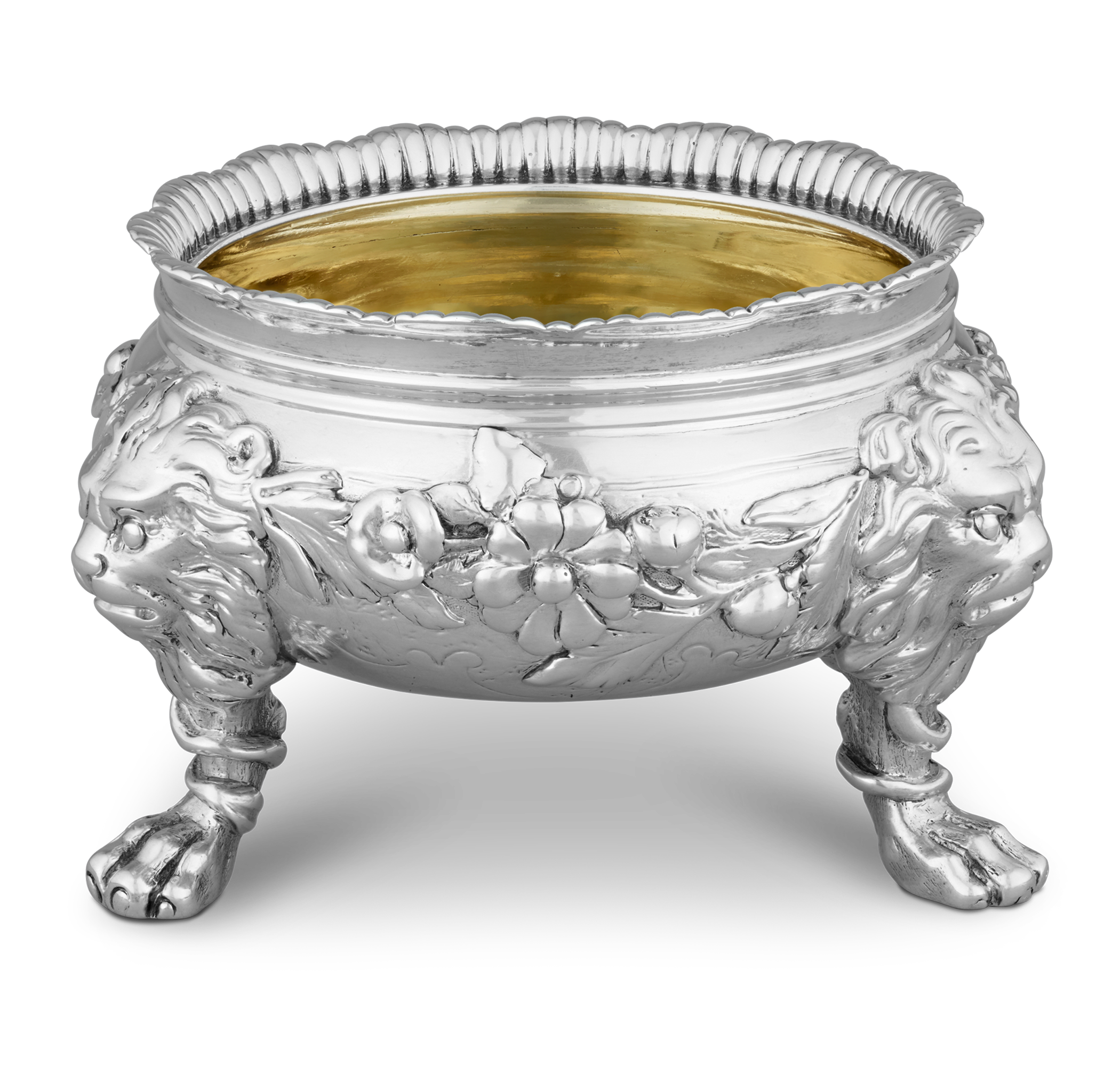 Georgian Silver Open Salt by Paul de Lamerie