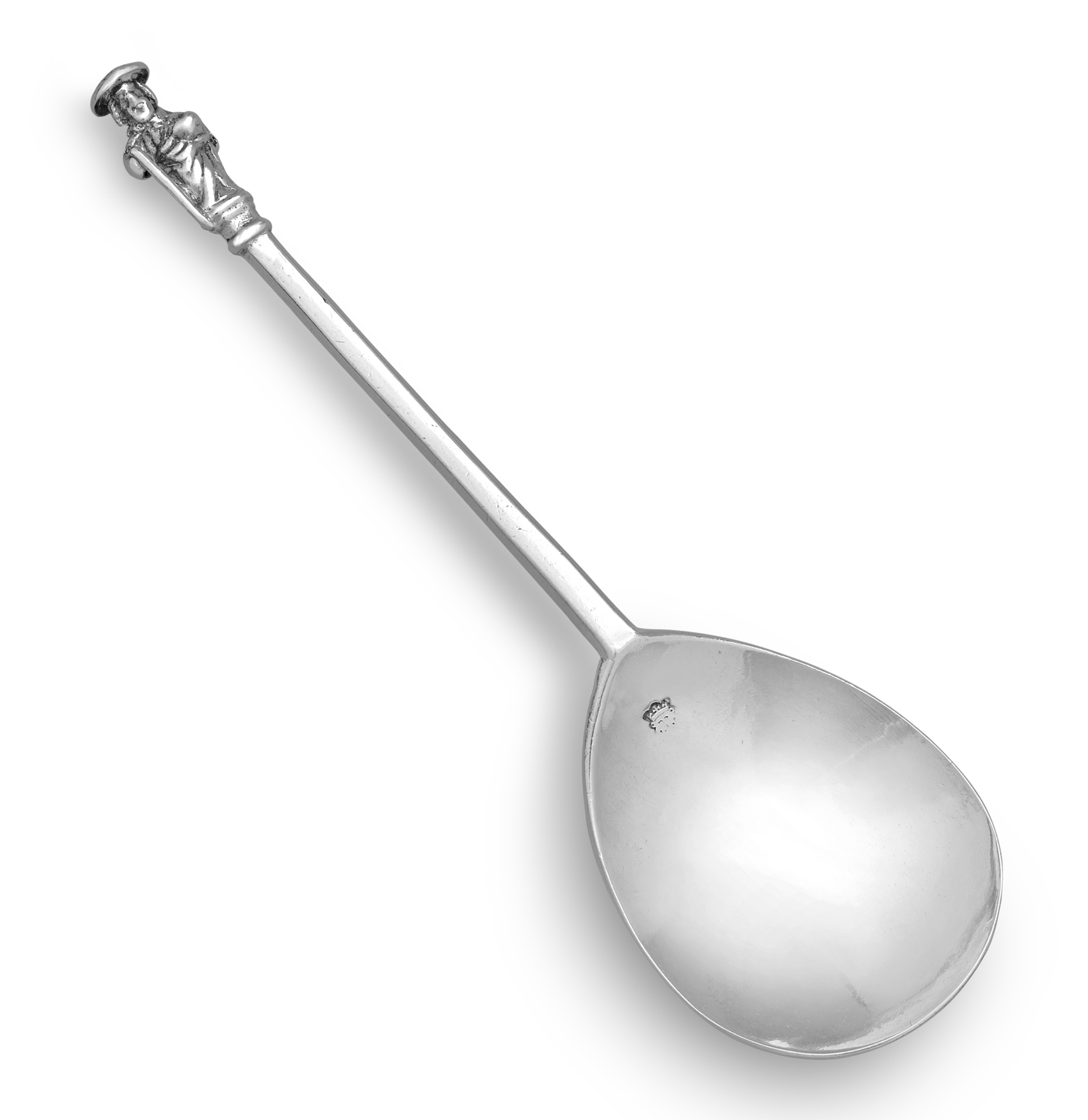 17th-Century Silver Apostle Spoon