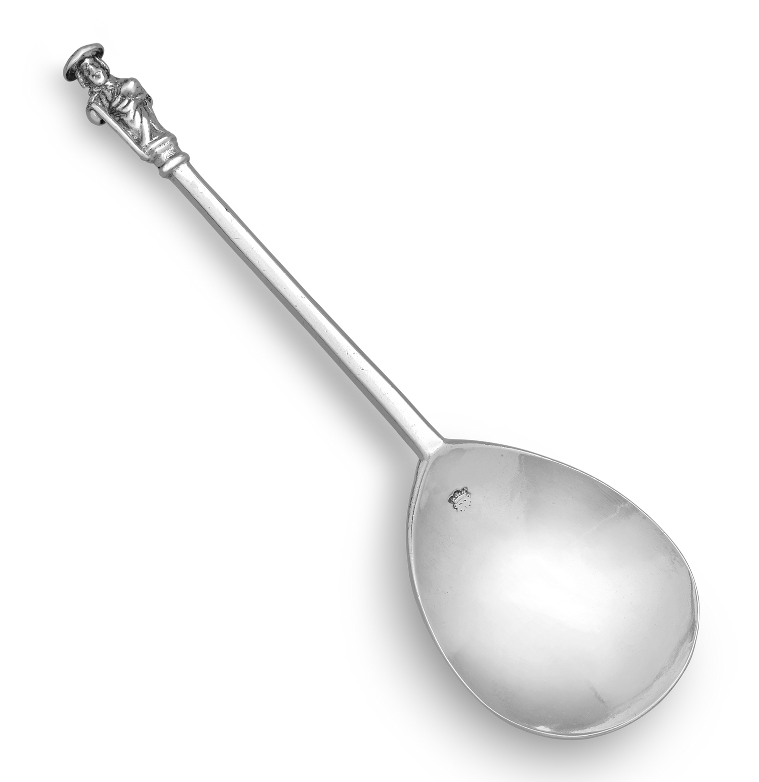 17th-Century Silver Apostle Spoon