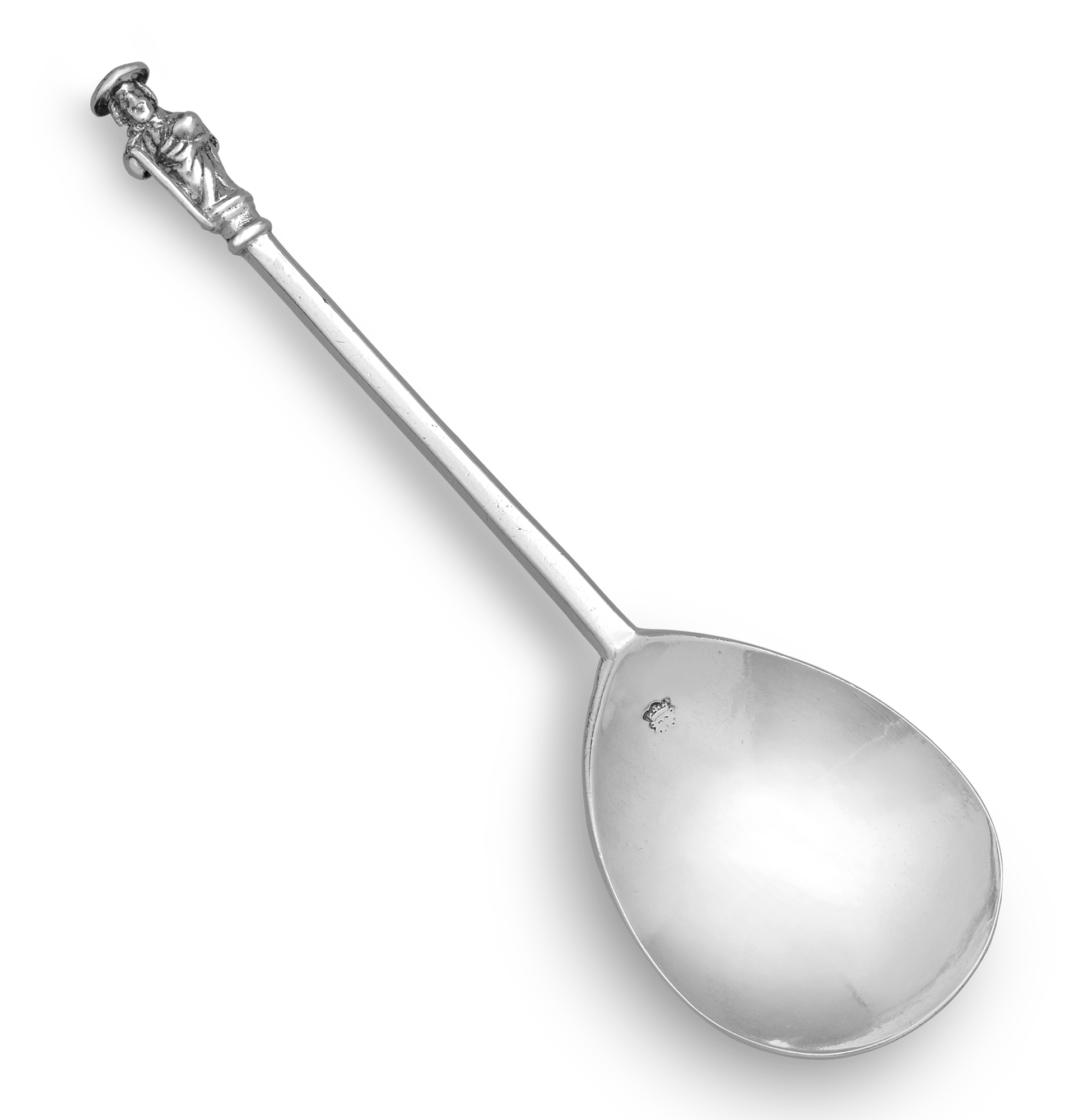 17th-Century Silver Apostle Spoon