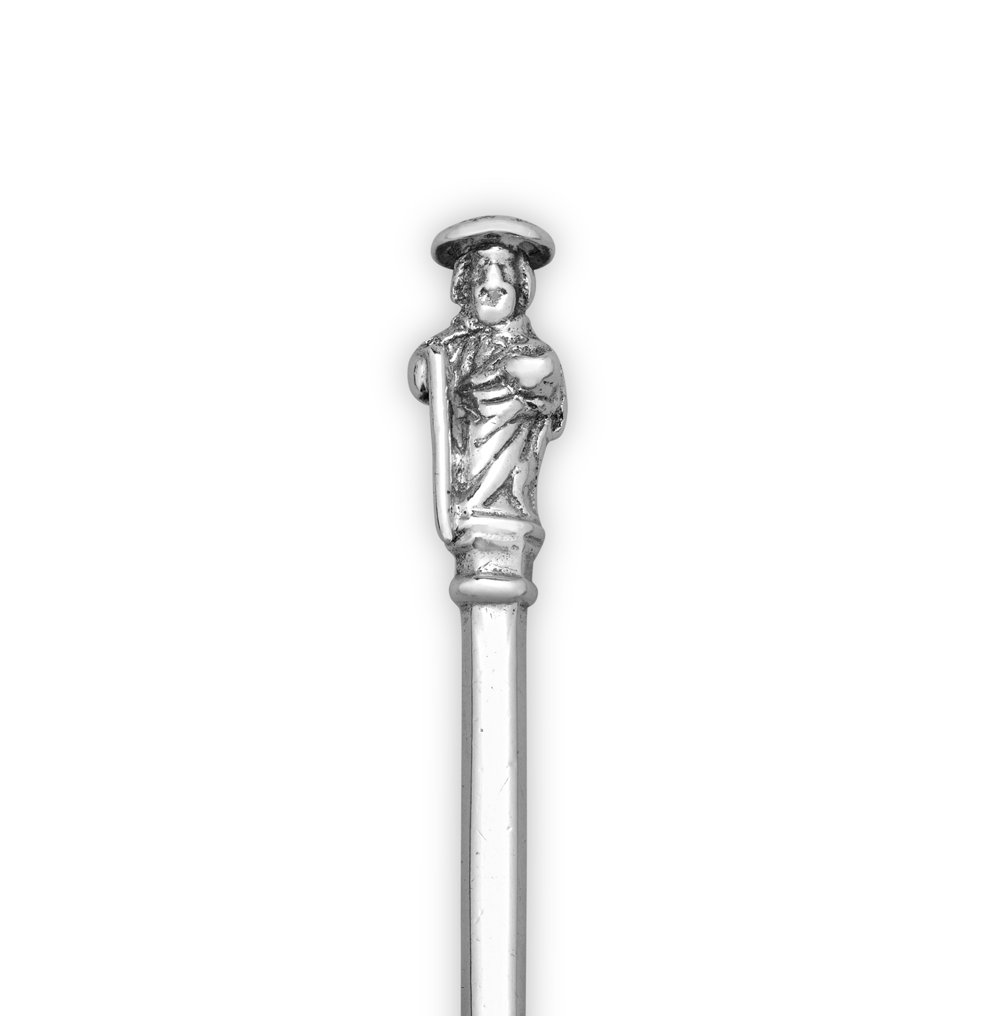 17th-Century Silver Apostle Spoon