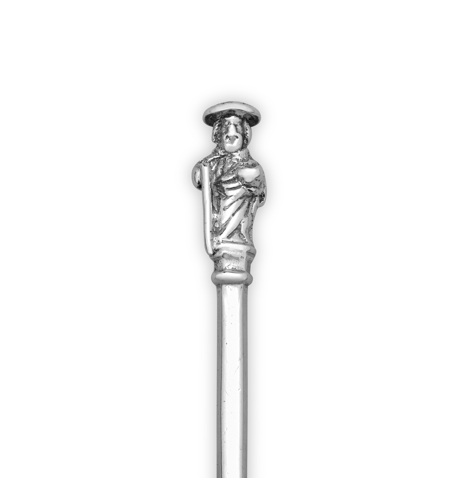 17th-Century Silver Apostle Spoon