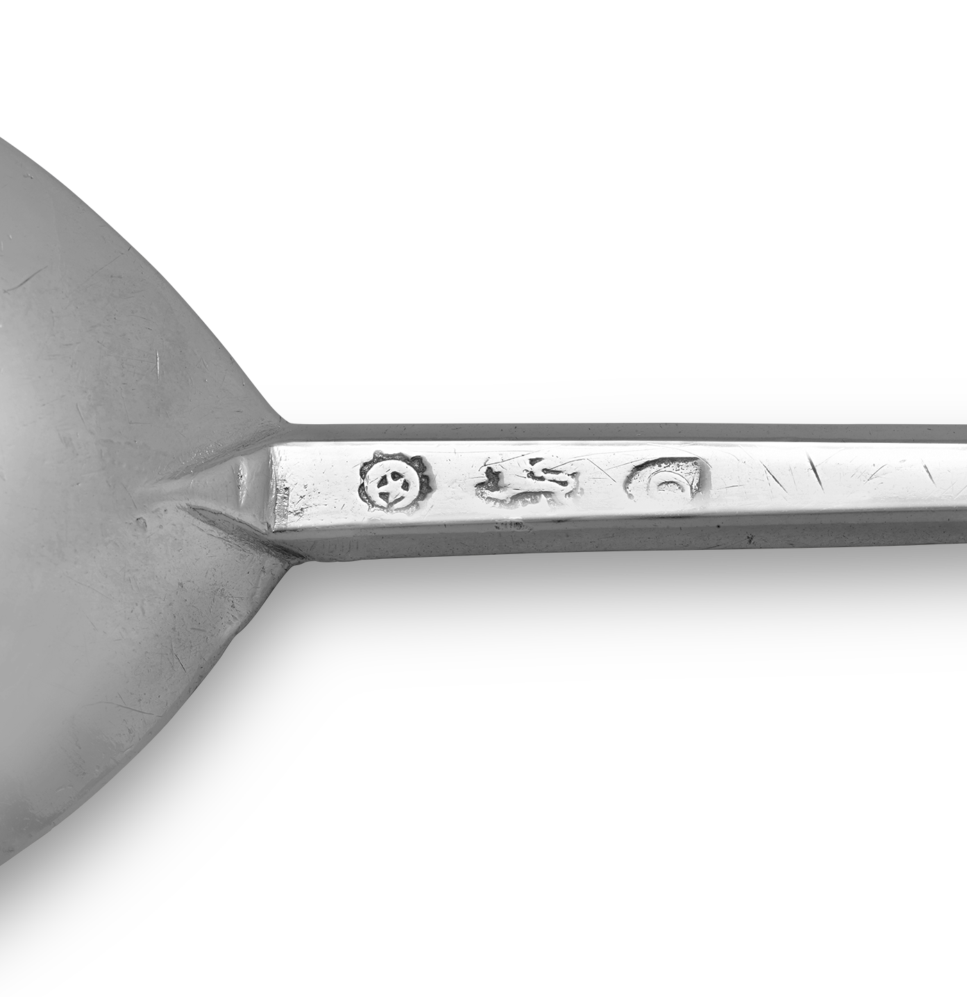 17th-Century Silver Apostle Spoon