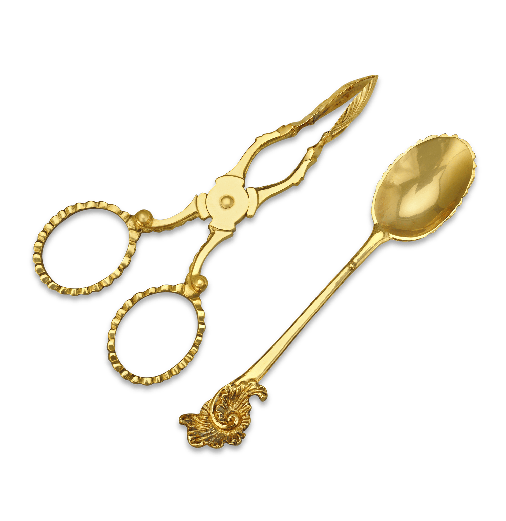 Victorian Silver Gilt Tea Set by Edward Barnard & Sons | M.S. Rau Victorian Silver Gilt Tea Set by Edward Barnard & Sons | M.S. Rau