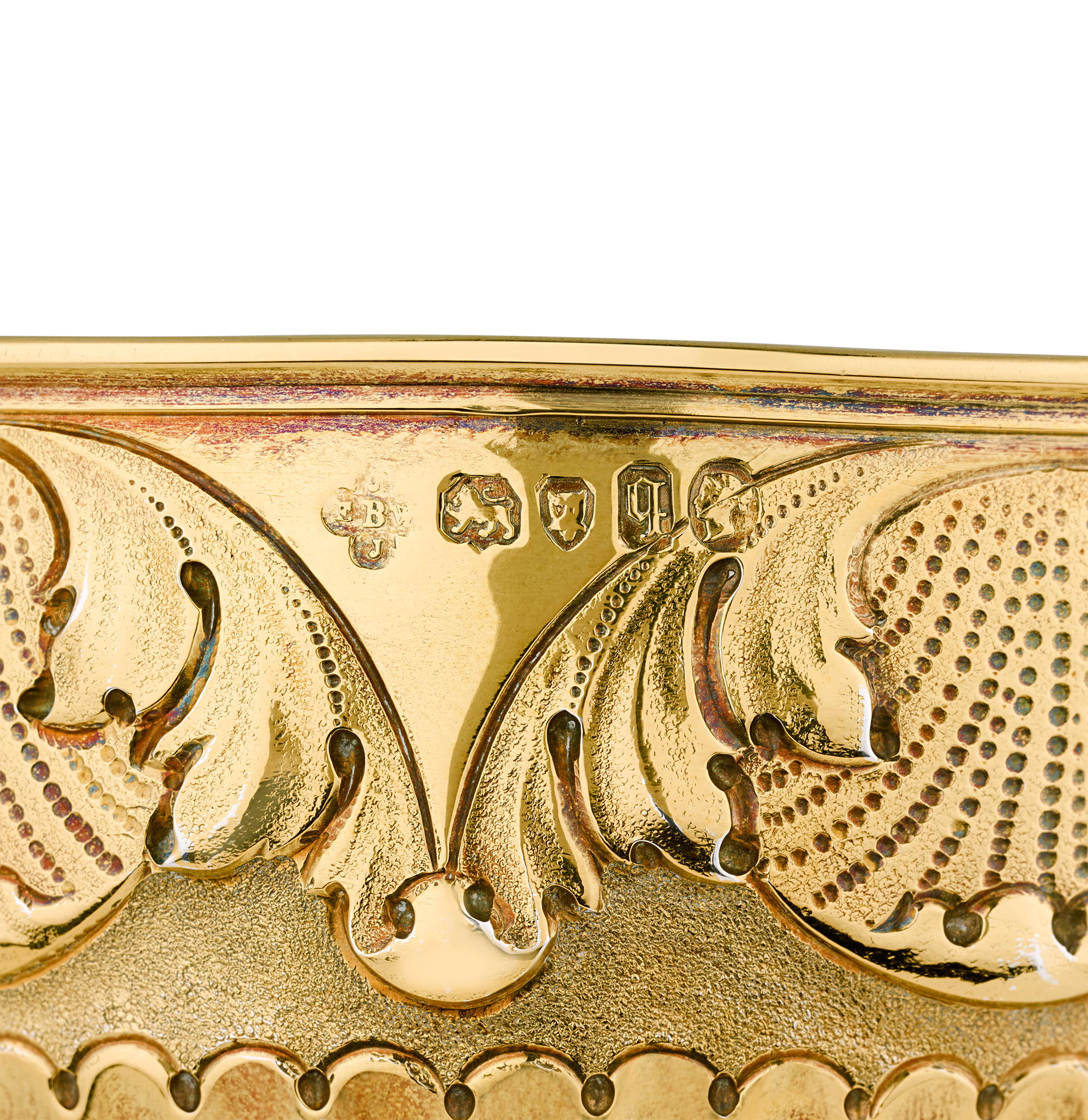 Victorian Silver Gilt Tea Set by Edward Barnard & Sons